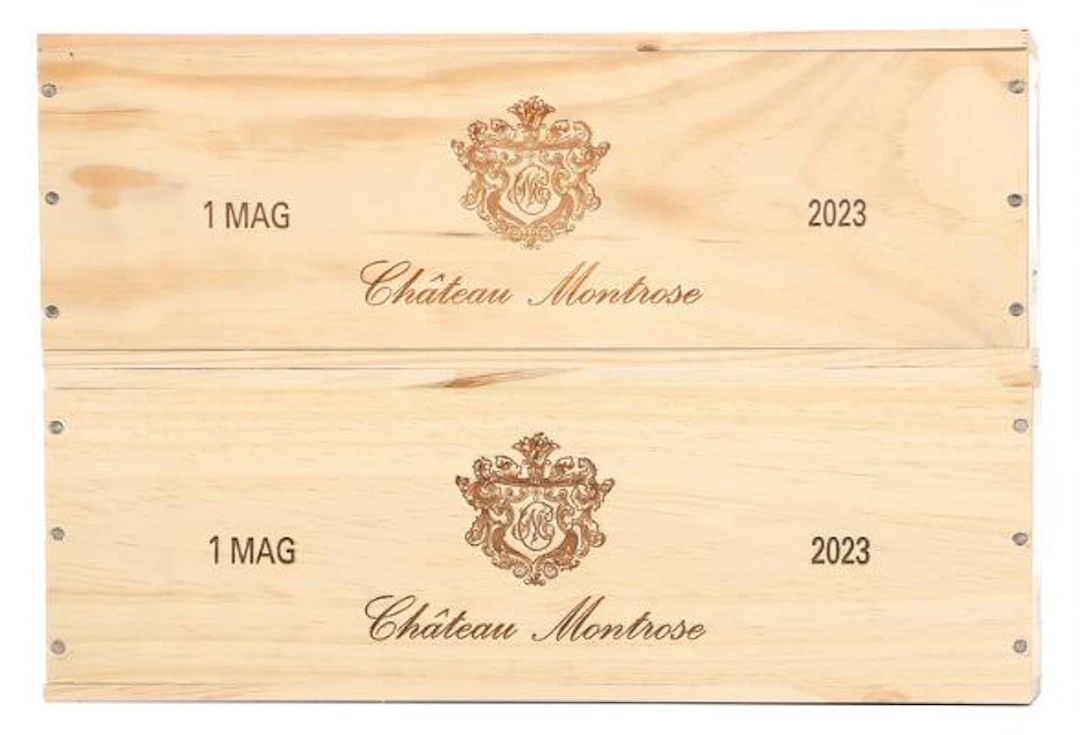 2 bts. Mg. Château Montrose, Saint - Estephe. 2. Cru Classé 2023 A
