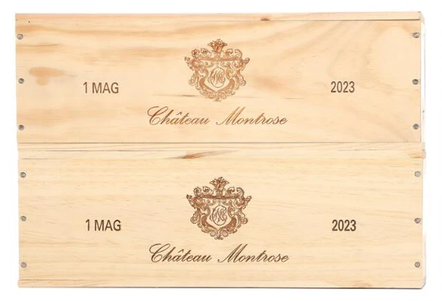 2 bts. Mg. Château Montrose, Saint - Estephe. 2. Cru Classé 2023 A