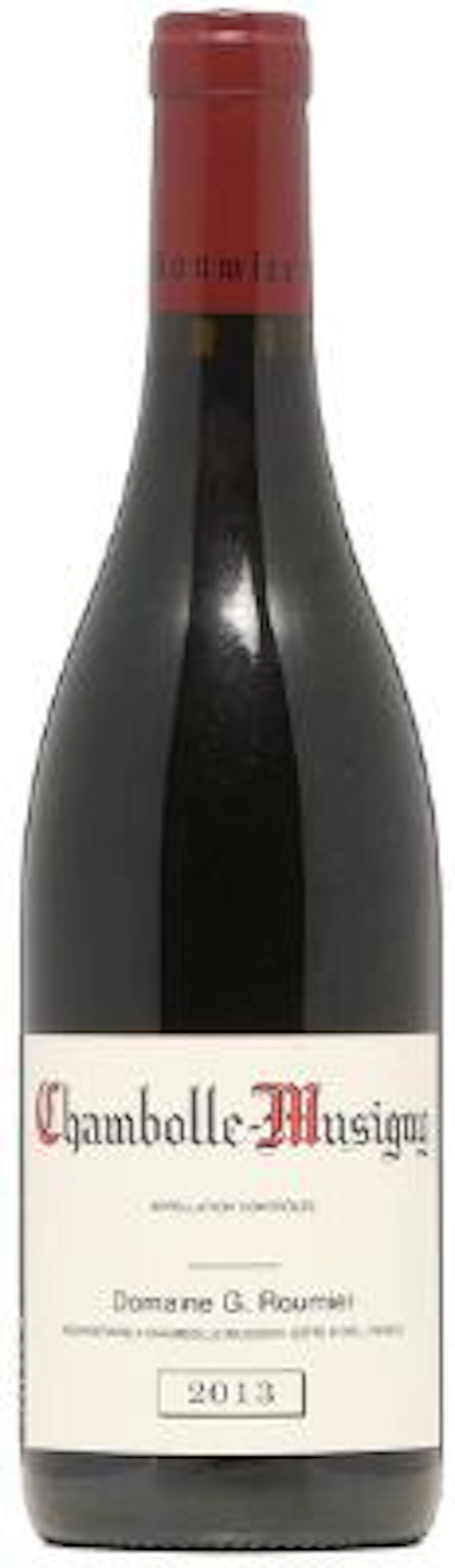 1 bt. Chambolle Musigny, Domaine Georges Roumier 2013 A (hf/in). –
