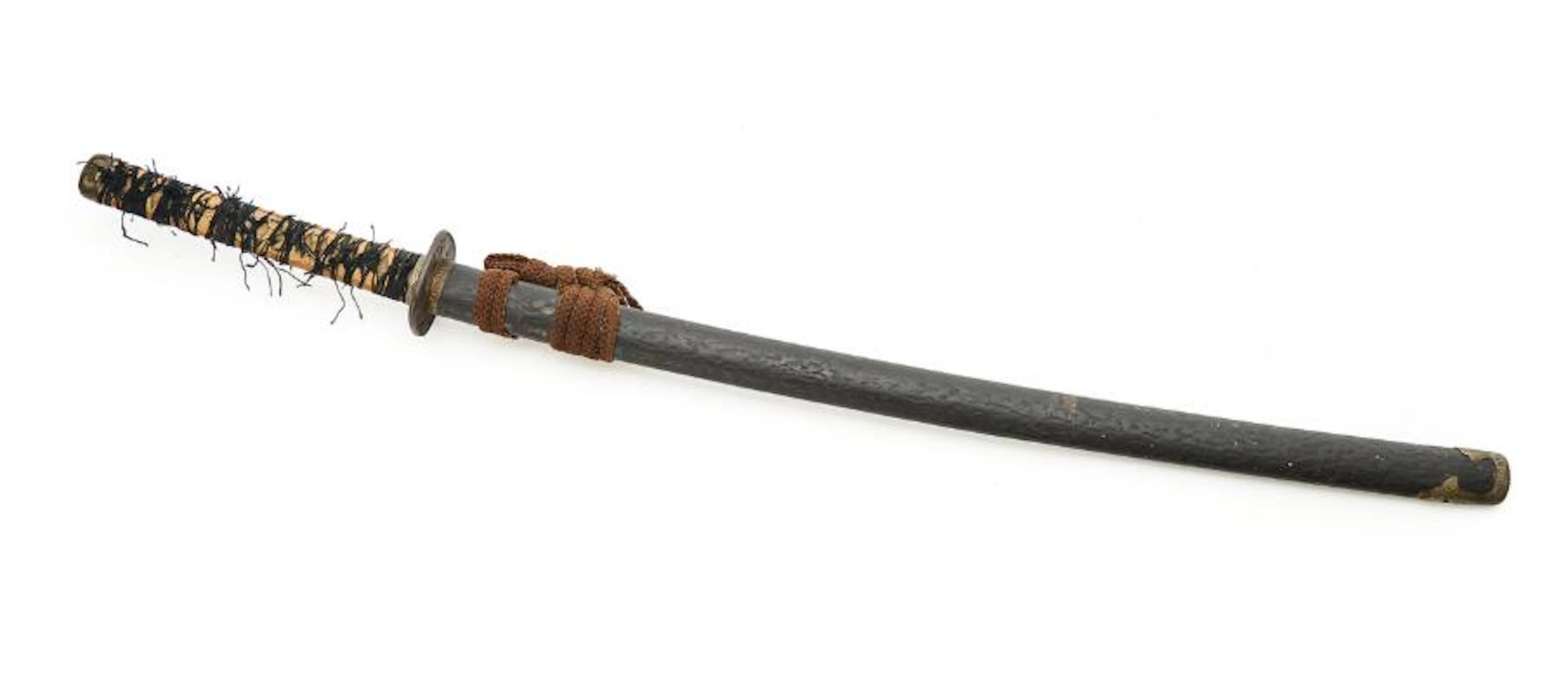 Unsigned Japanese katana in a scabbard. – Bruun Rasmussen Auctioneers