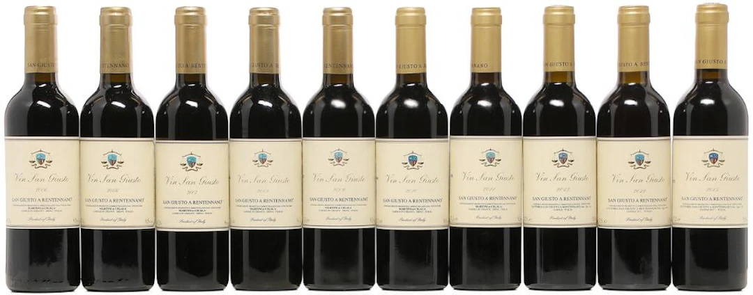 2 bts. ½. Passito Bianco "Vin San Giusto", San Giusto a Rentennano