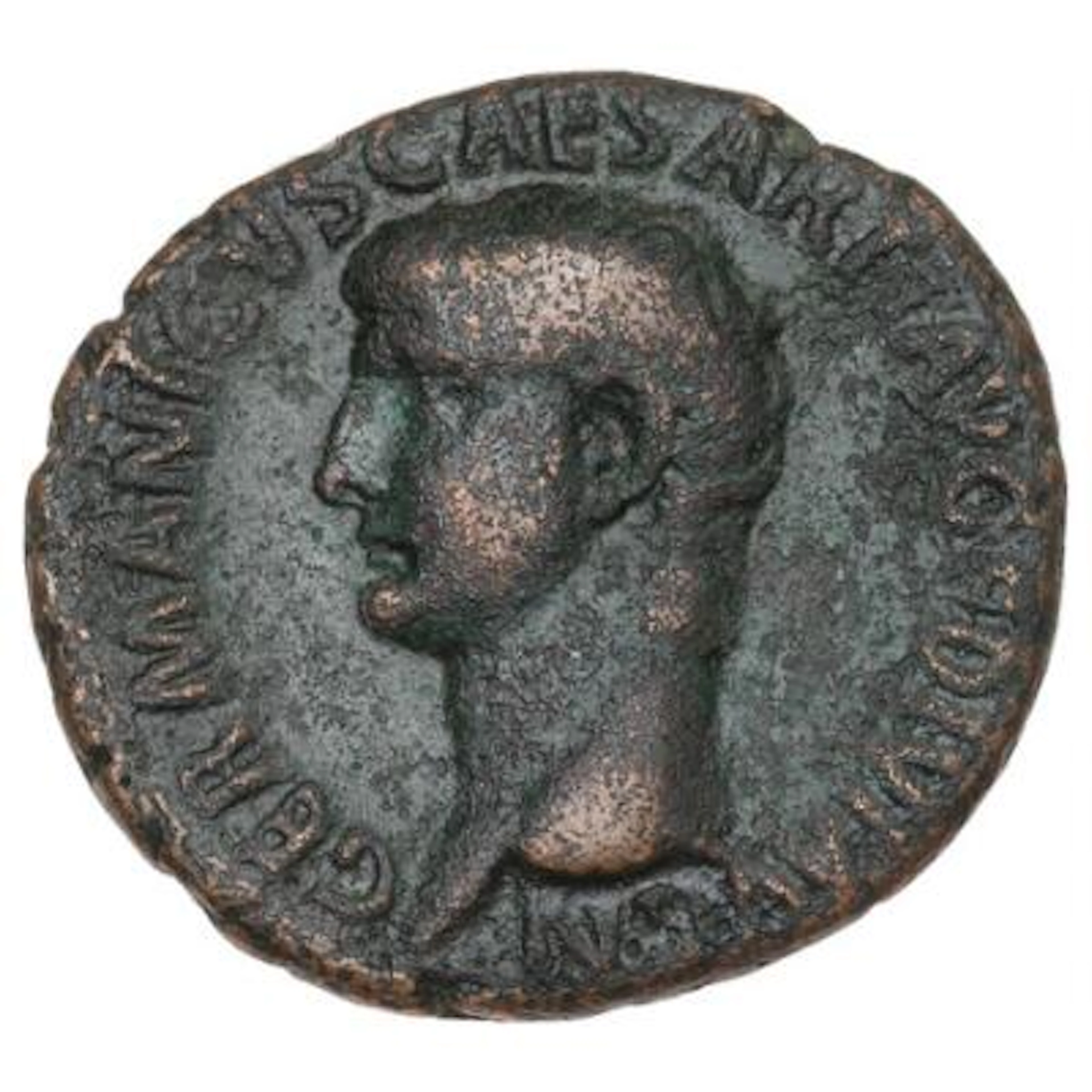 Roman Empire, Germanicus. Died 19 AD. Dupondius-struck Caligula (Gaius)