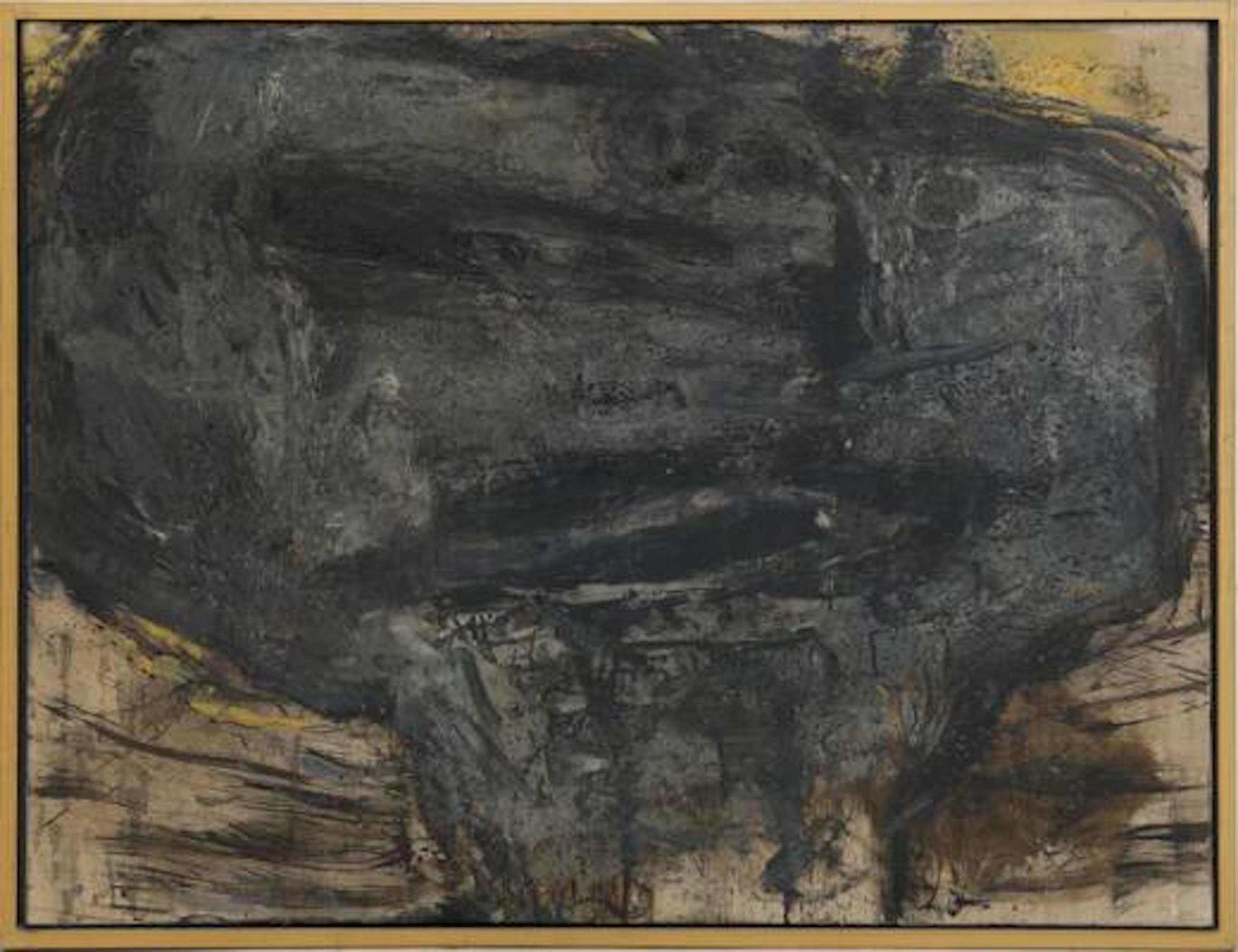 Preben Hornung: "Portræt af en reaktionær", 1963. Signed monogram.