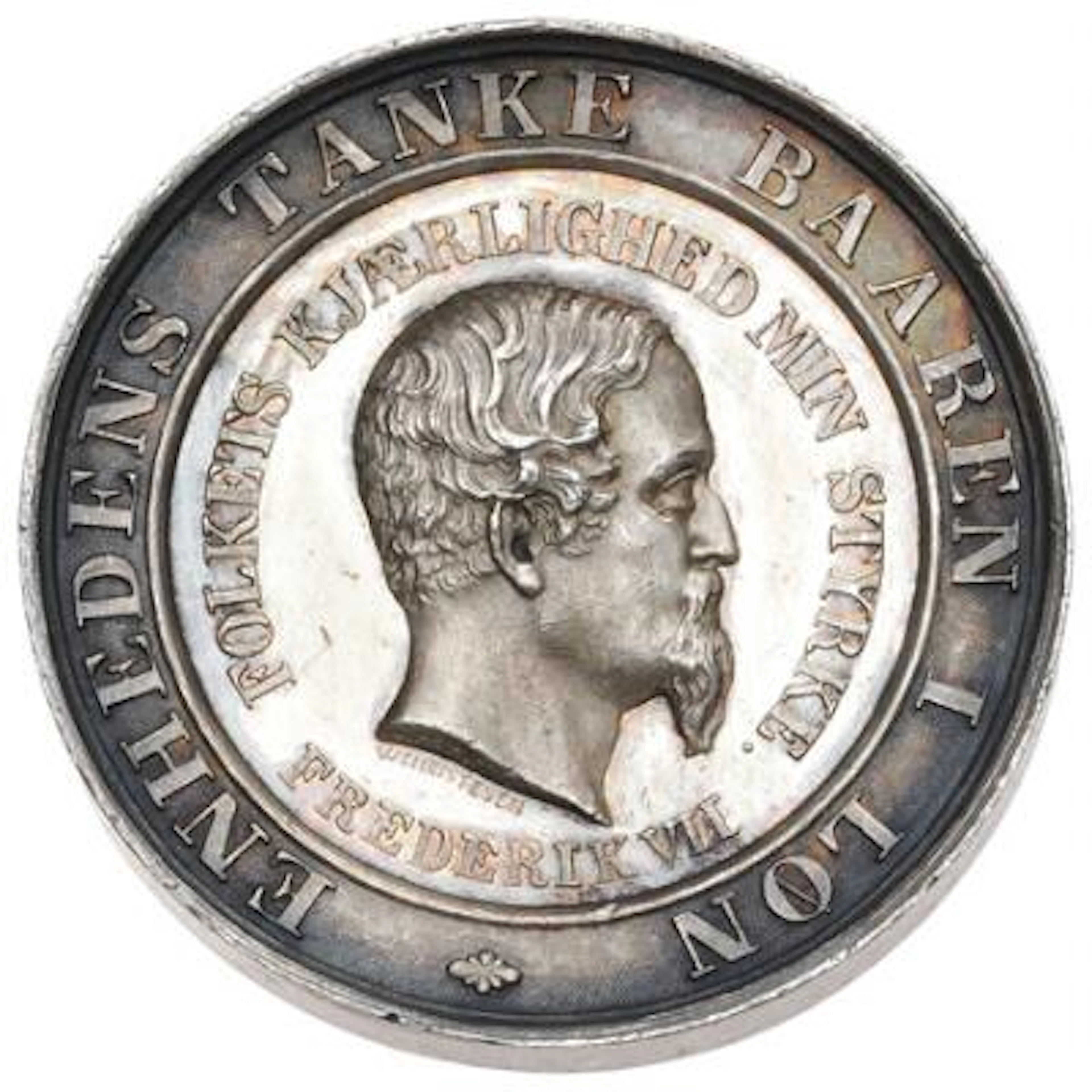 Frederik VII and Carl XV, "The People's Love is My Strength" and "The