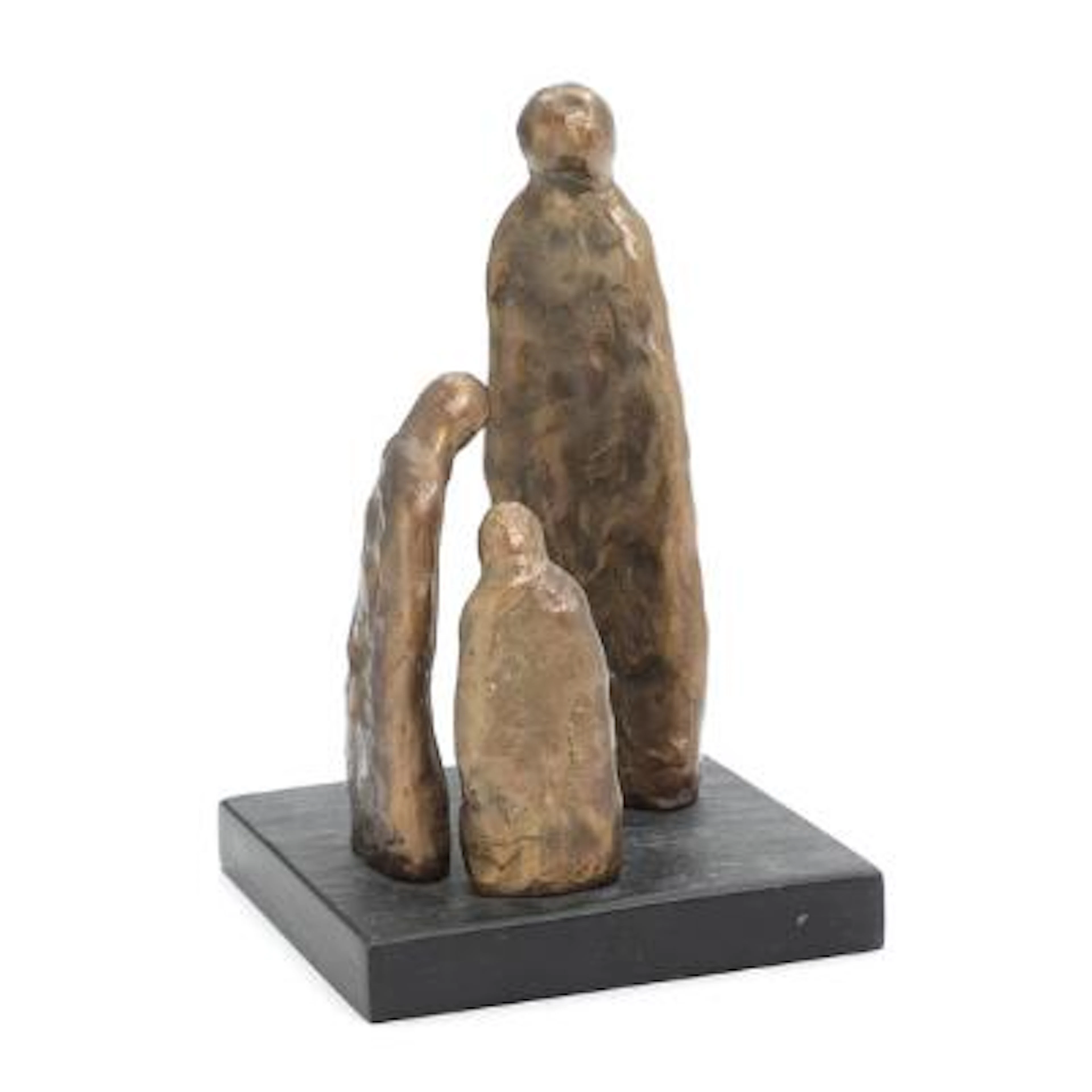 Flemming Holm: Figures, 1993. Signed Flemming Holm 1993, 1/1. Bronze