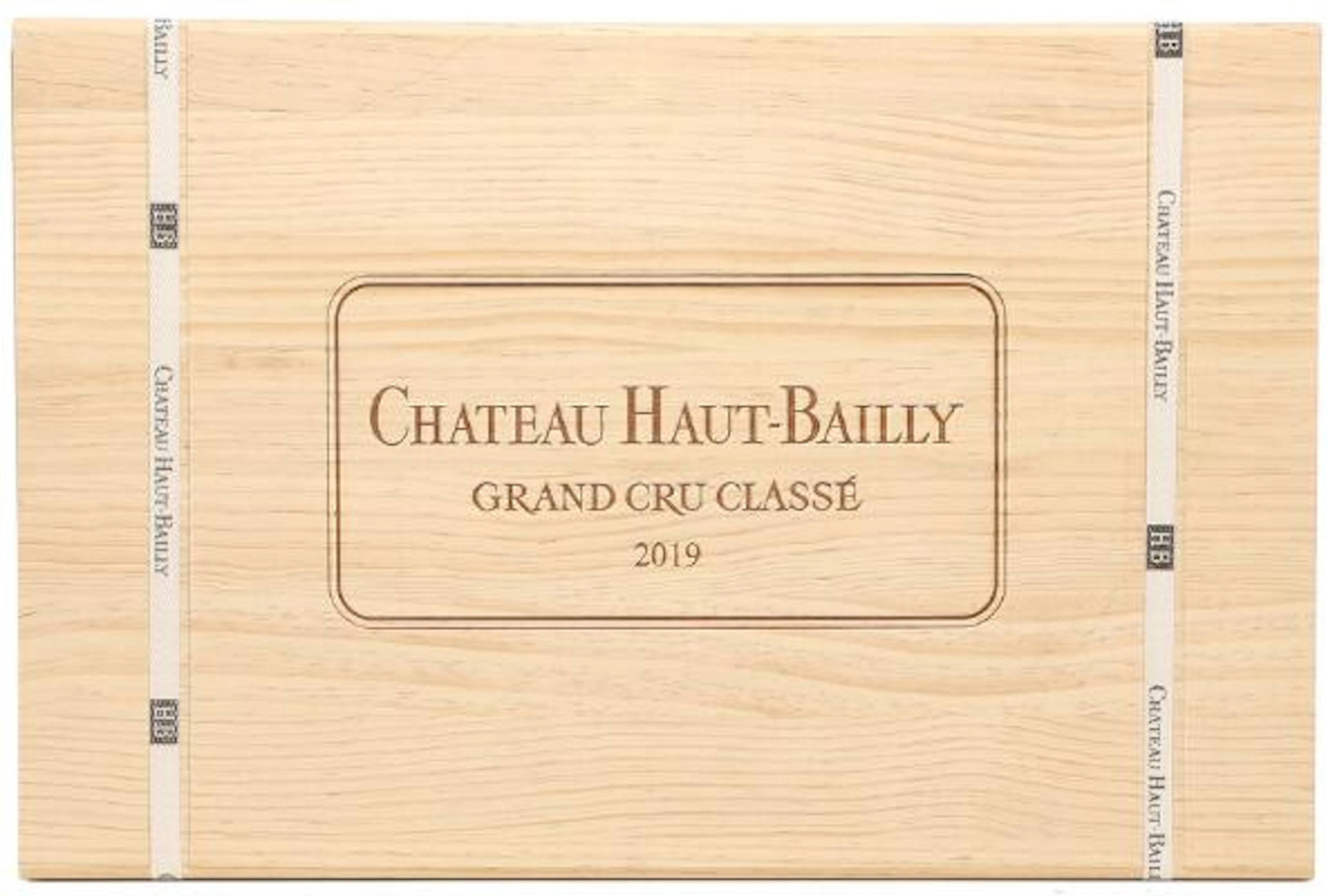 6 bts. Château Haut Bailly Grand Cru Classé, Pessac-Léognan 2019 A