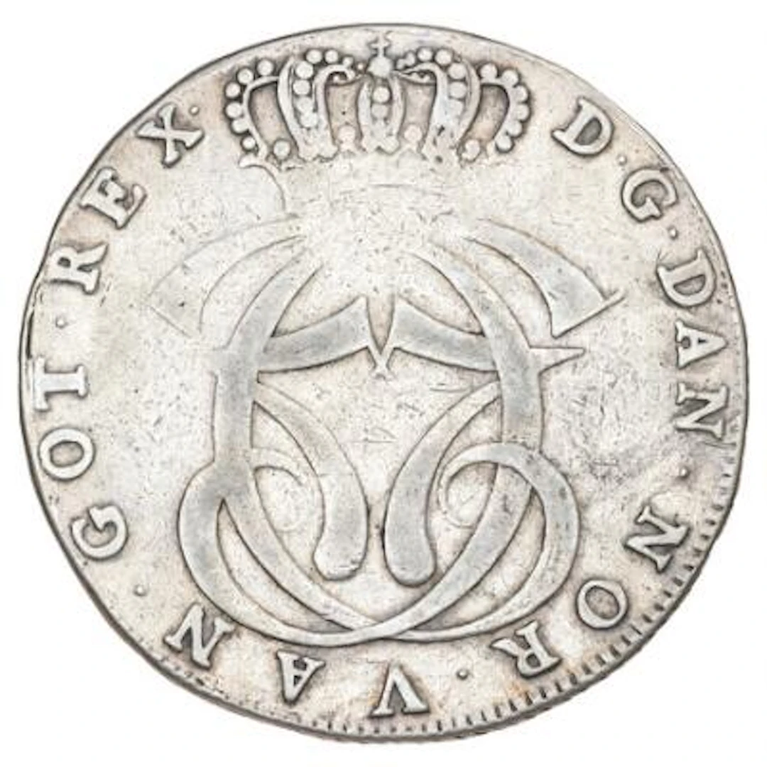 Christian VII, Rethwisch, speciedaler 1769 HSK, H 8, Sieg 36.1 – Bruun