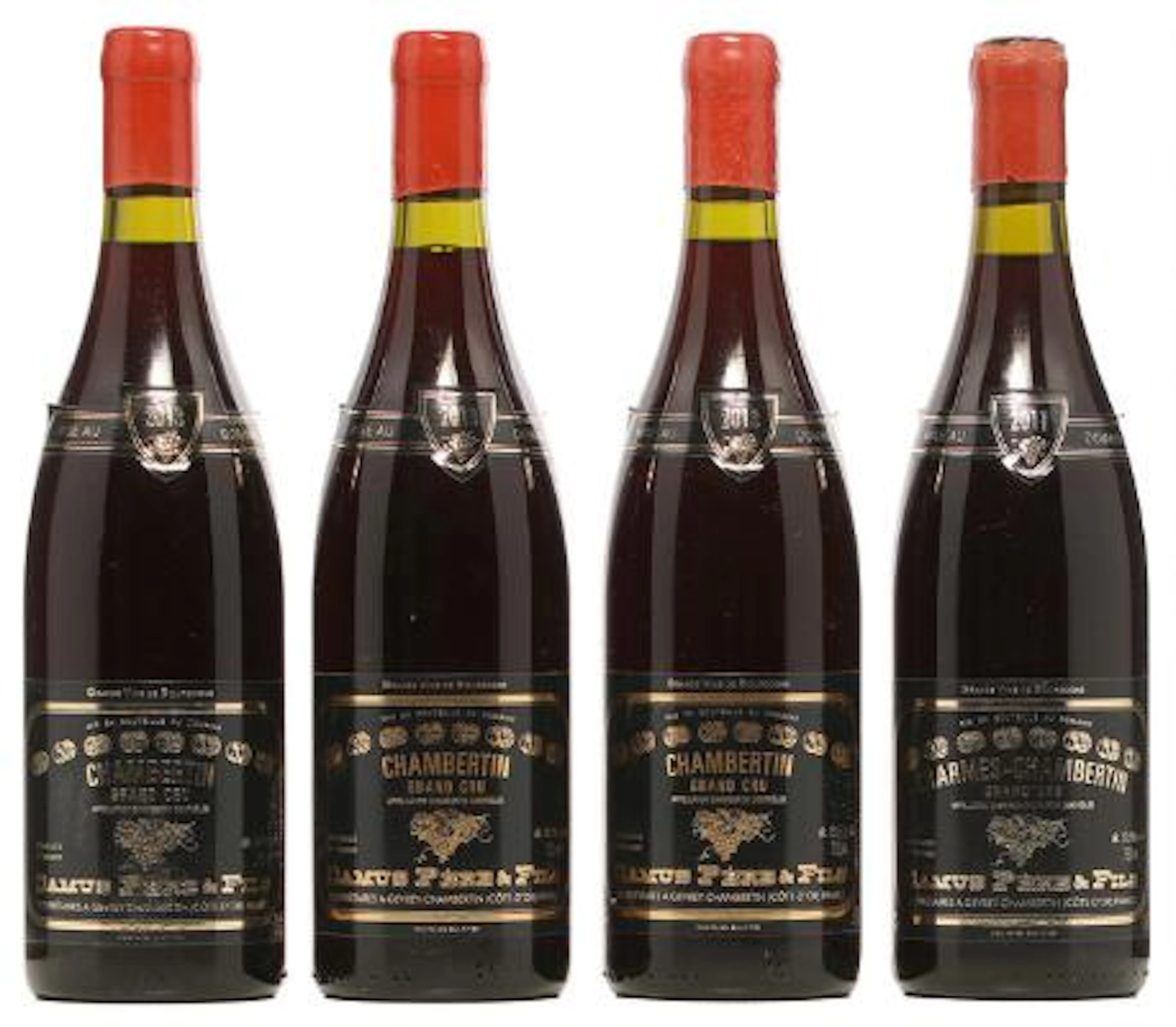 3 bts. Chambertin Grand Cru, Camus Pere et Fils 2013 A (hf/in). etc.