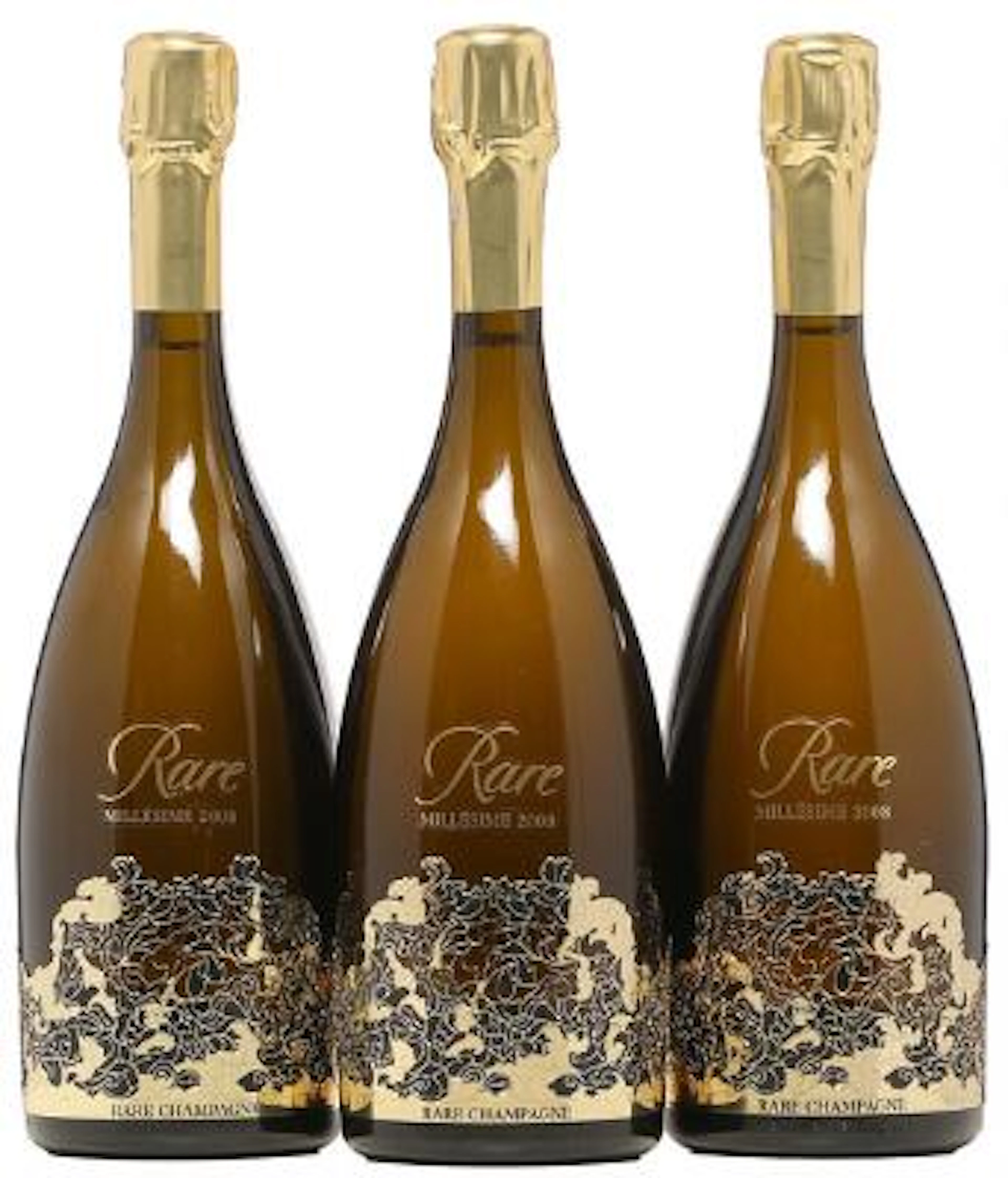 3 bts. Champagne "Rare", Piper-Heidsieck 2008 Oc. – Bruun Rasmussen Auctioneers