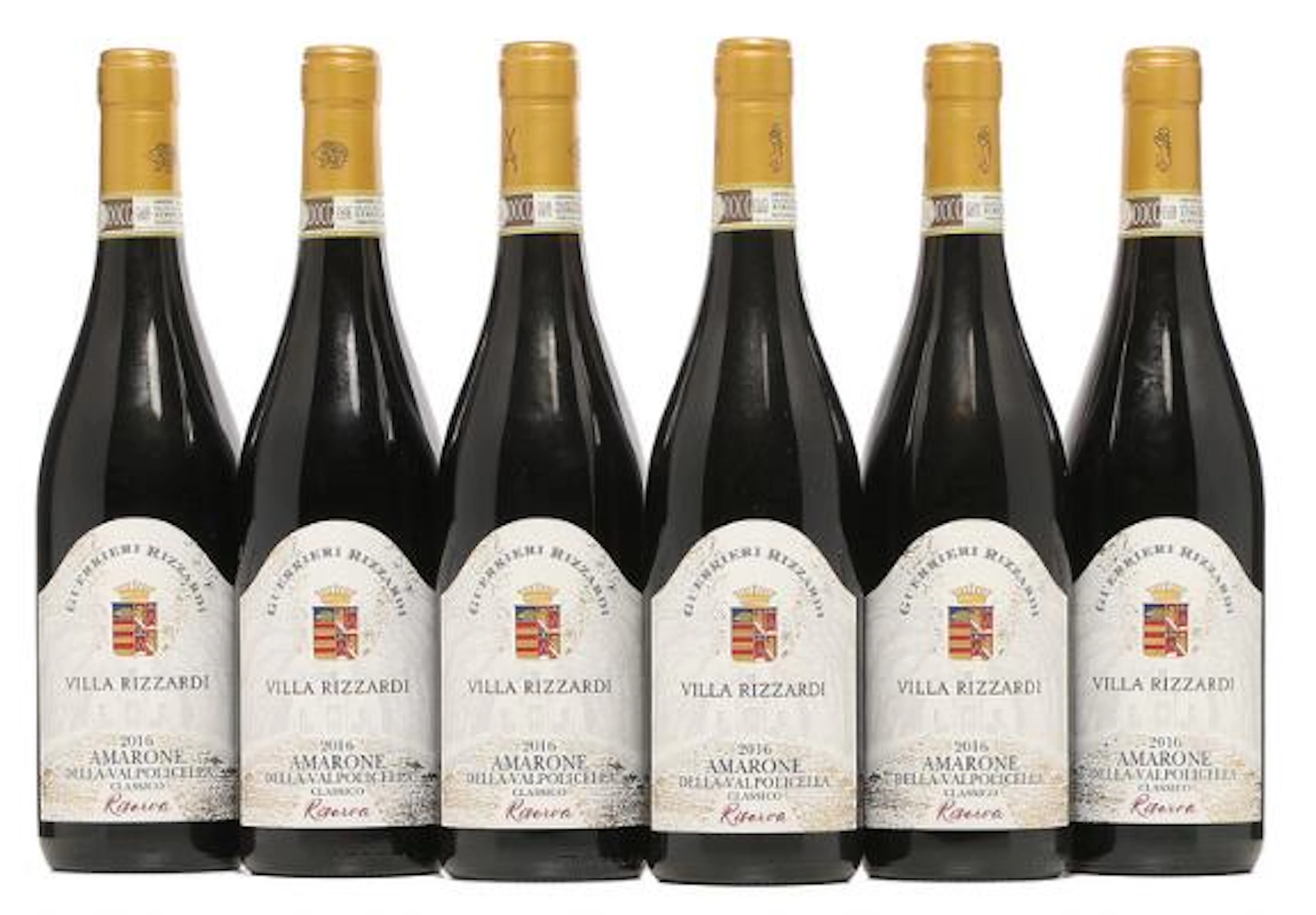 6 bts. Amarone della Valpolicella Classico, Guerrieri Rizzardi 2016
