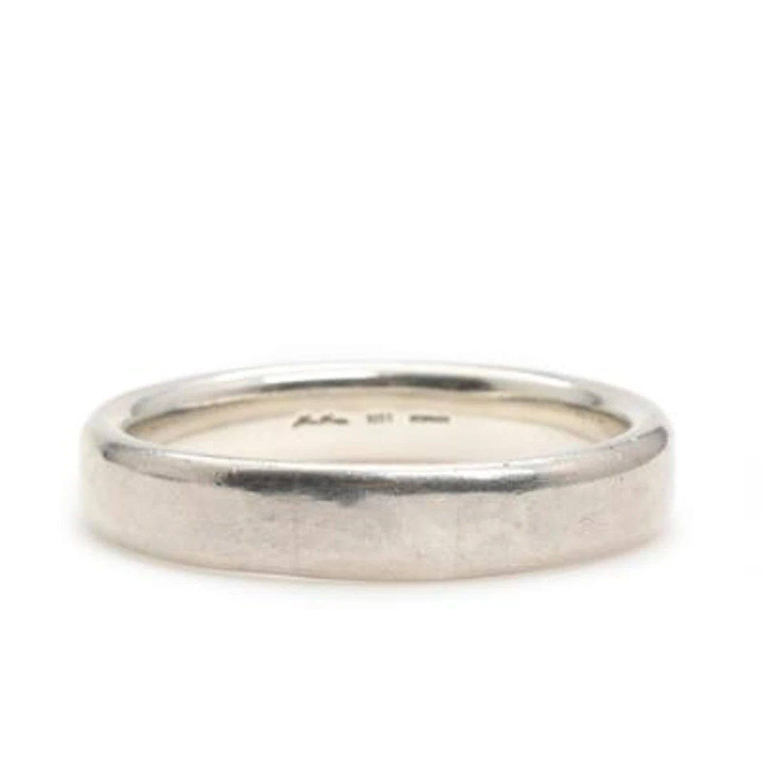 Hans Hansen: Bangle in sterling silver. Internal diameter approx.