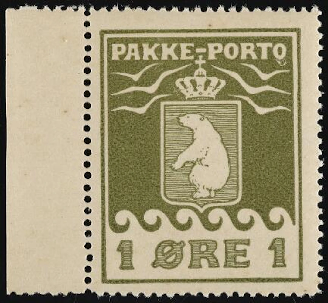 Greenland. 1905. 1905. 1 Øre, olive green. Very beautiful never hinged