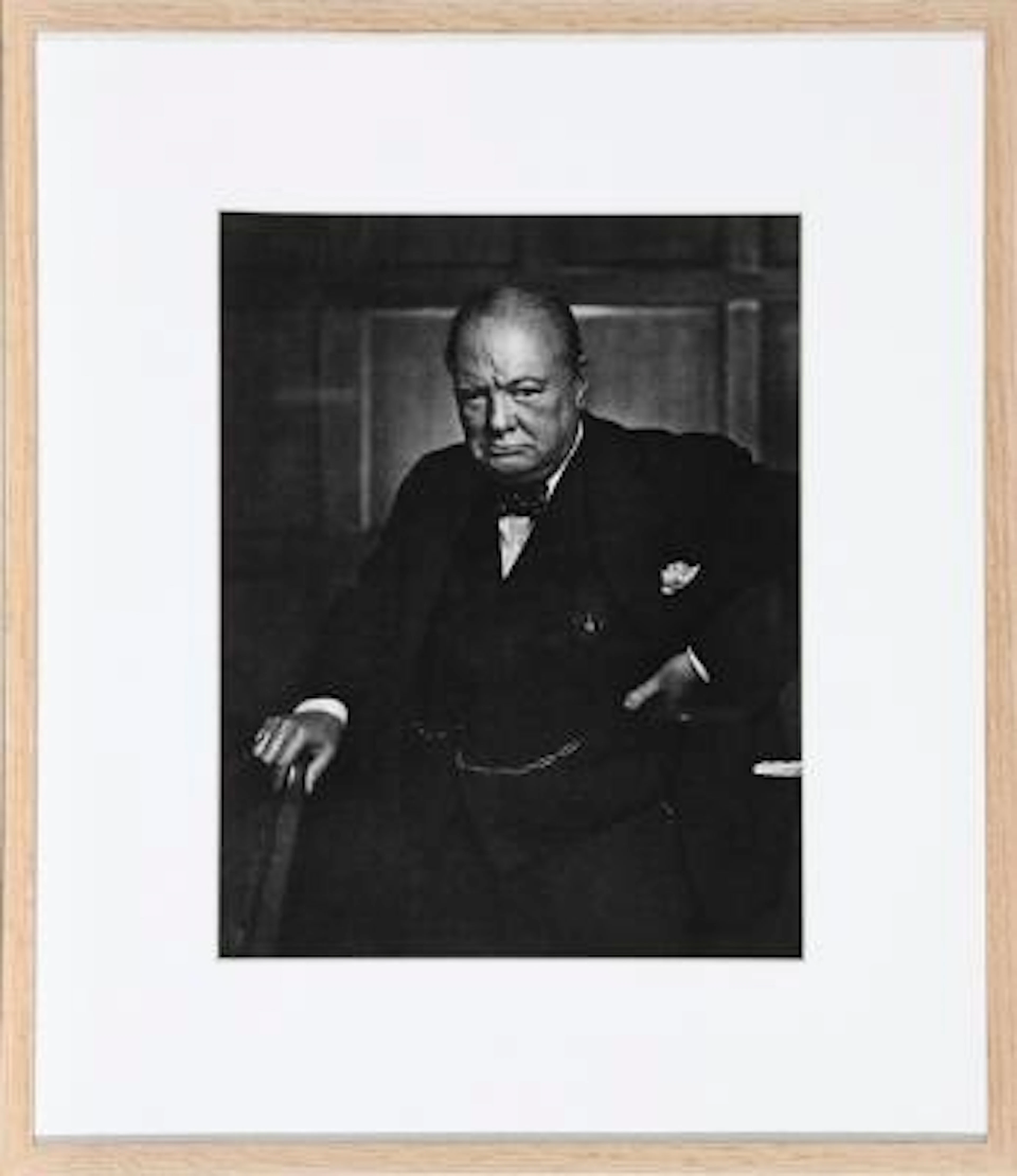 Yousuf Karsh: ‘The Roaring Lion’. British Prime Minister Winston Churchill