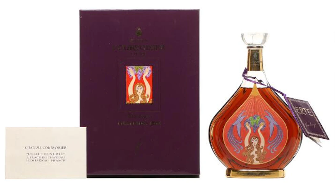 1 bt. Cognac, Collection Erte No. 2 "Vendanges", Courvoisier Oc. –