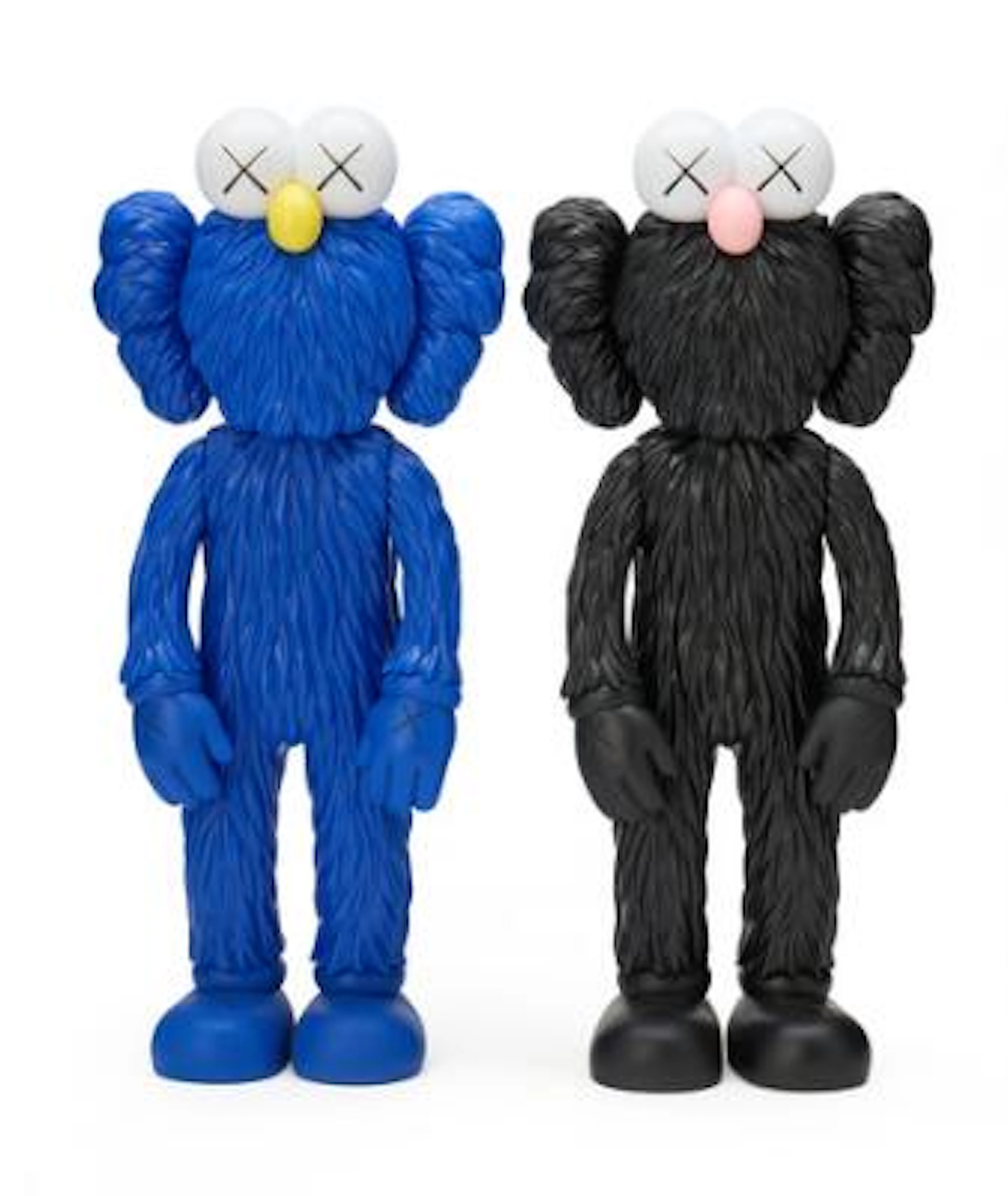 KAWS: "KAWS BFF, Black edition" and "KAWS BFF, MoMA EXCLUSIVE", 2017.
