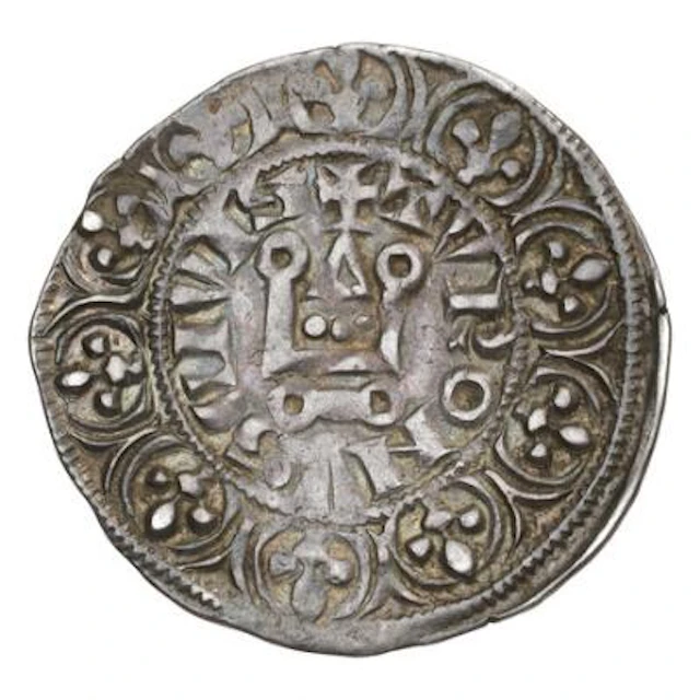 France, Philippe IV, 1285-1314, Maille tierce à l'O rond nd (1306);