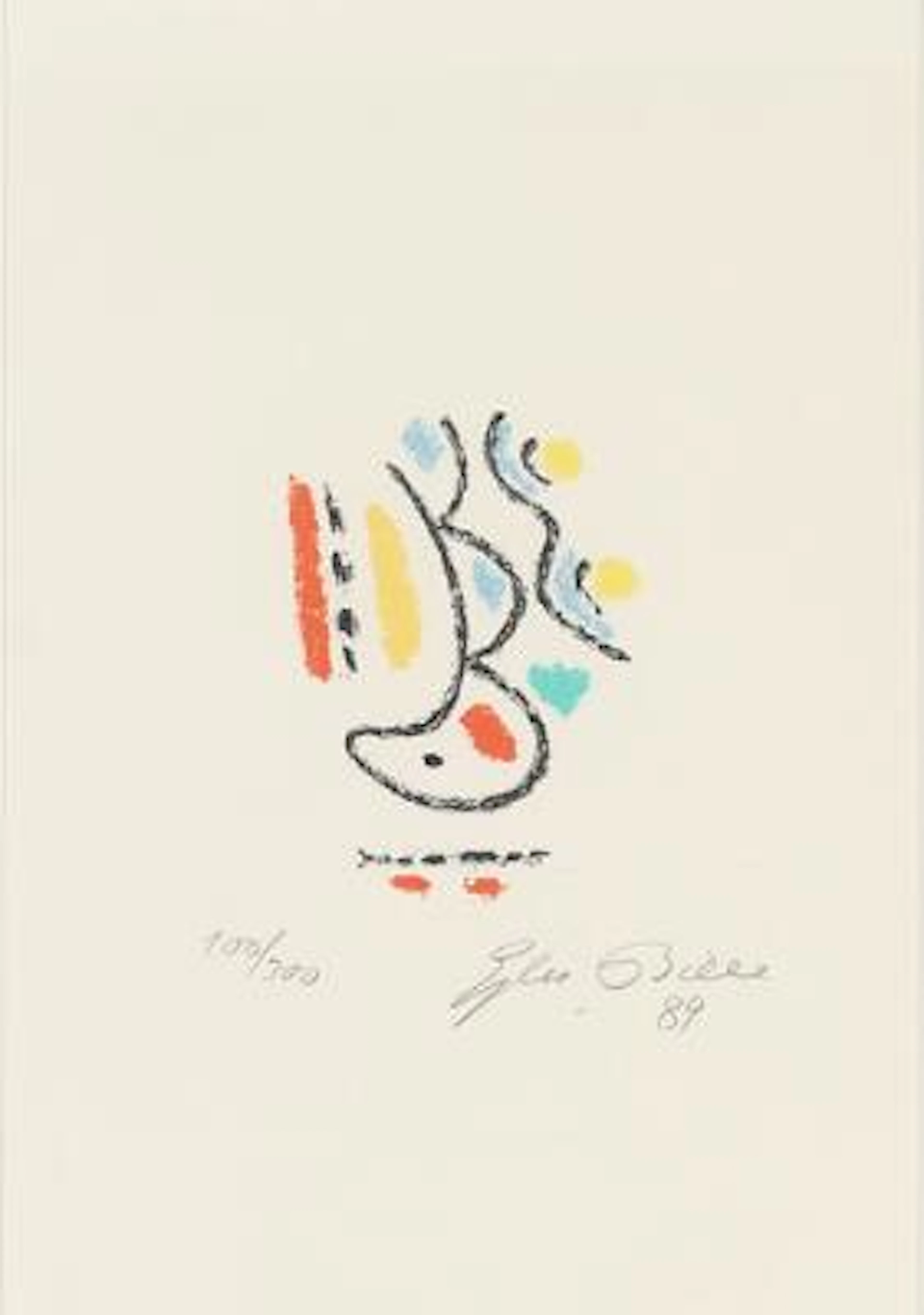 Ejler Bille: Eight compositions. All signed Ejler Bille 100/300 and
