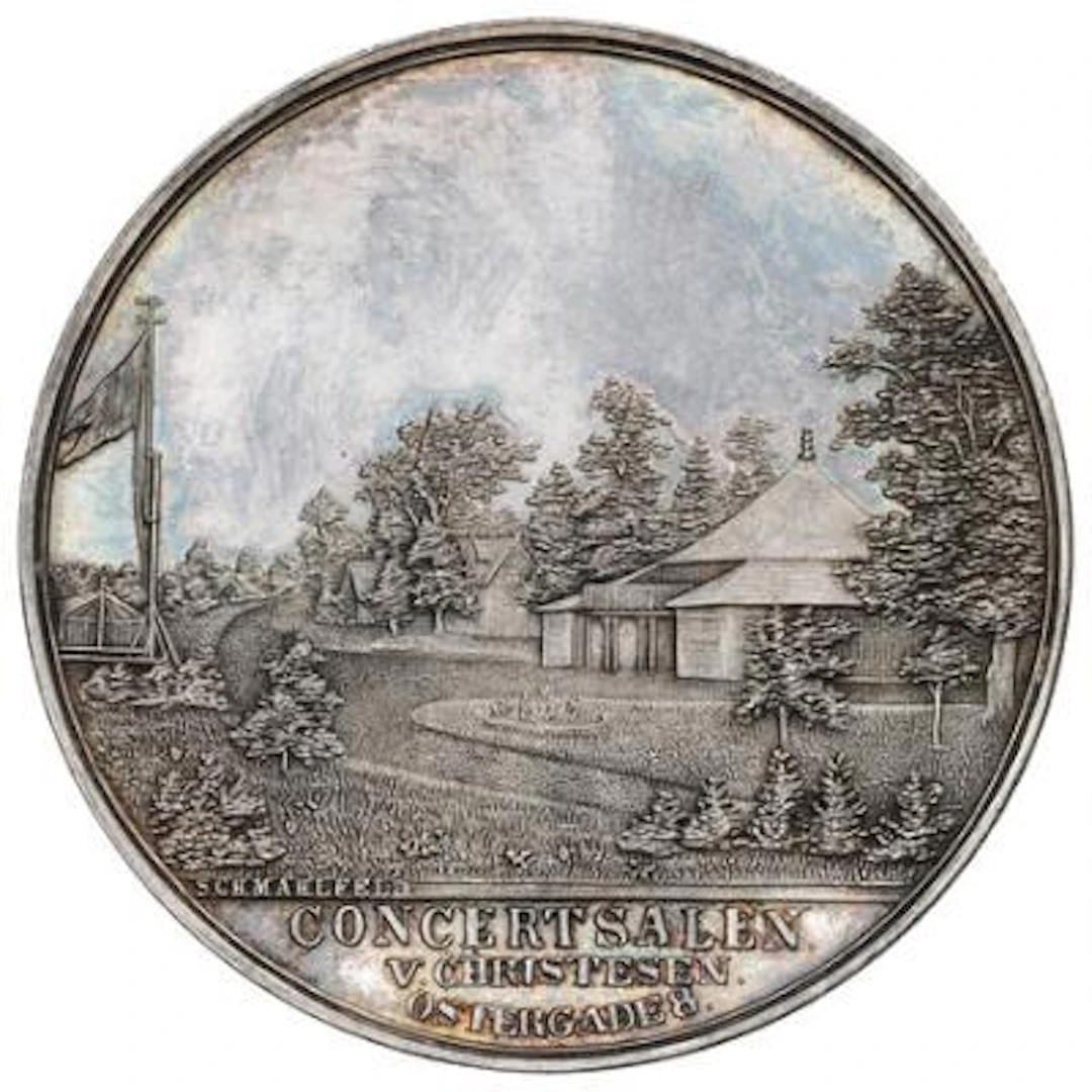 Klampenborg Bathing Establishment (1870), Schmahlfeld, Ag, 38 mm