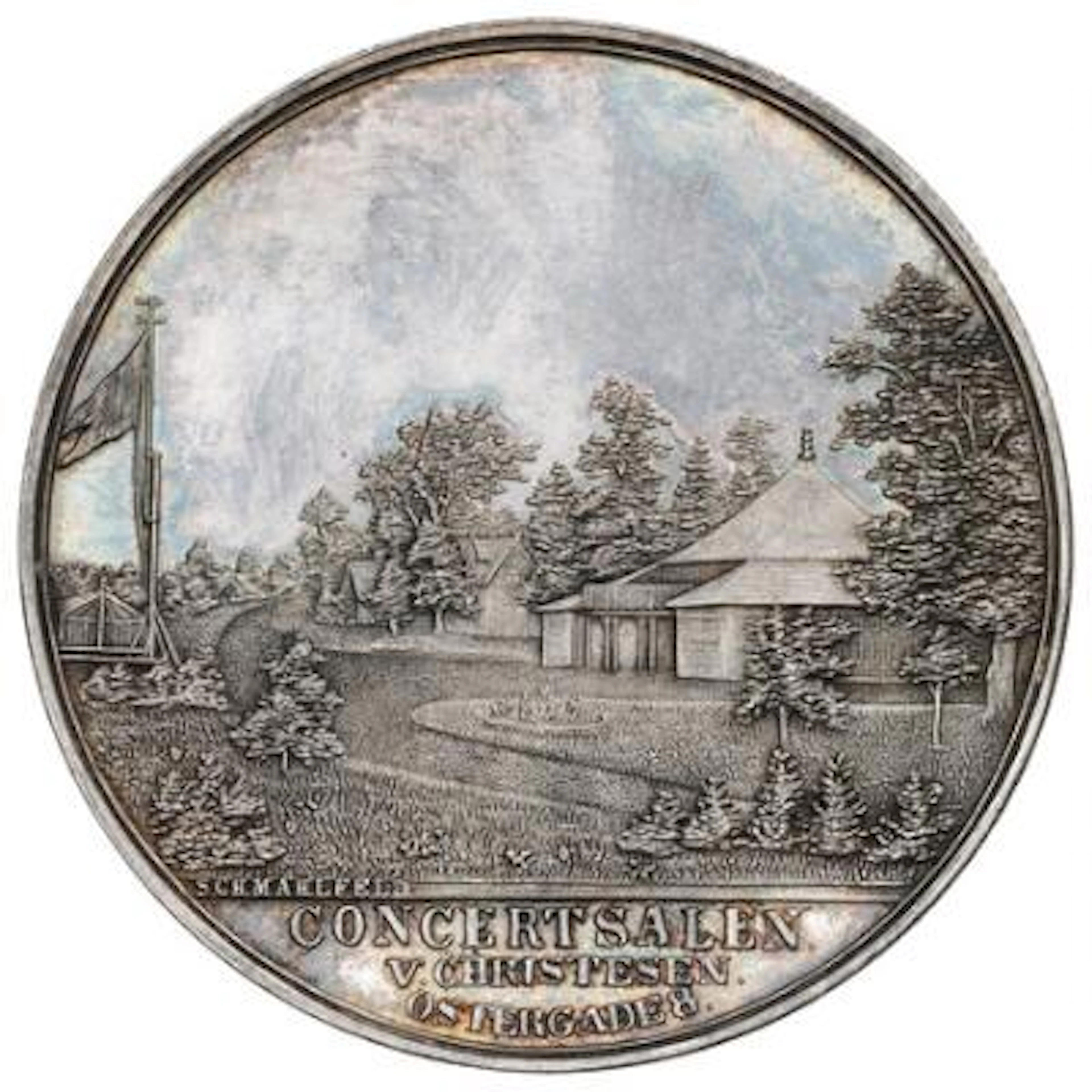 Klampenborg Bathing Establishment (1870), Schmahlfeld, Ag, 38 mm
