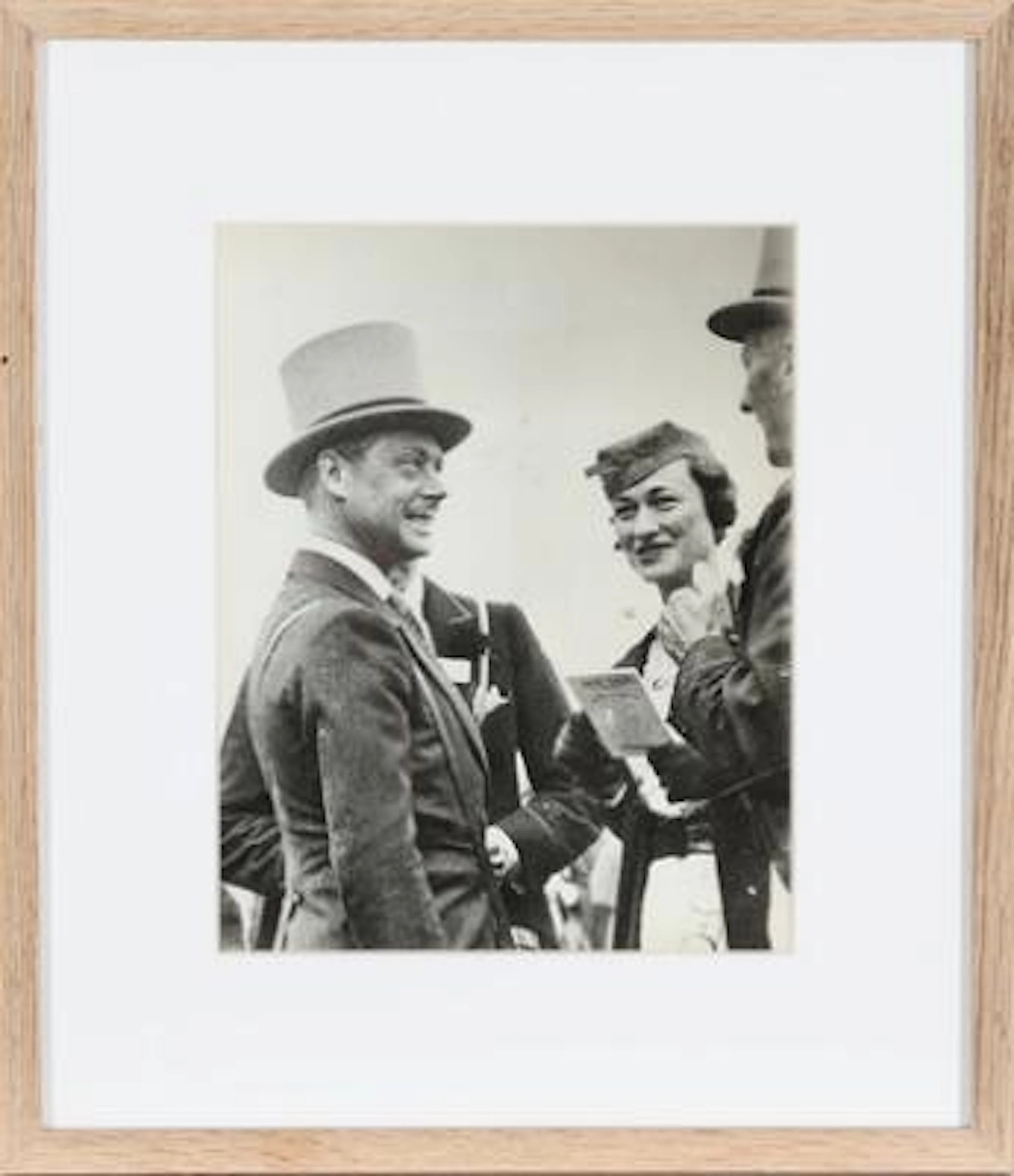 King Edward VIII of Great Britain (1894–1972) in conversation with