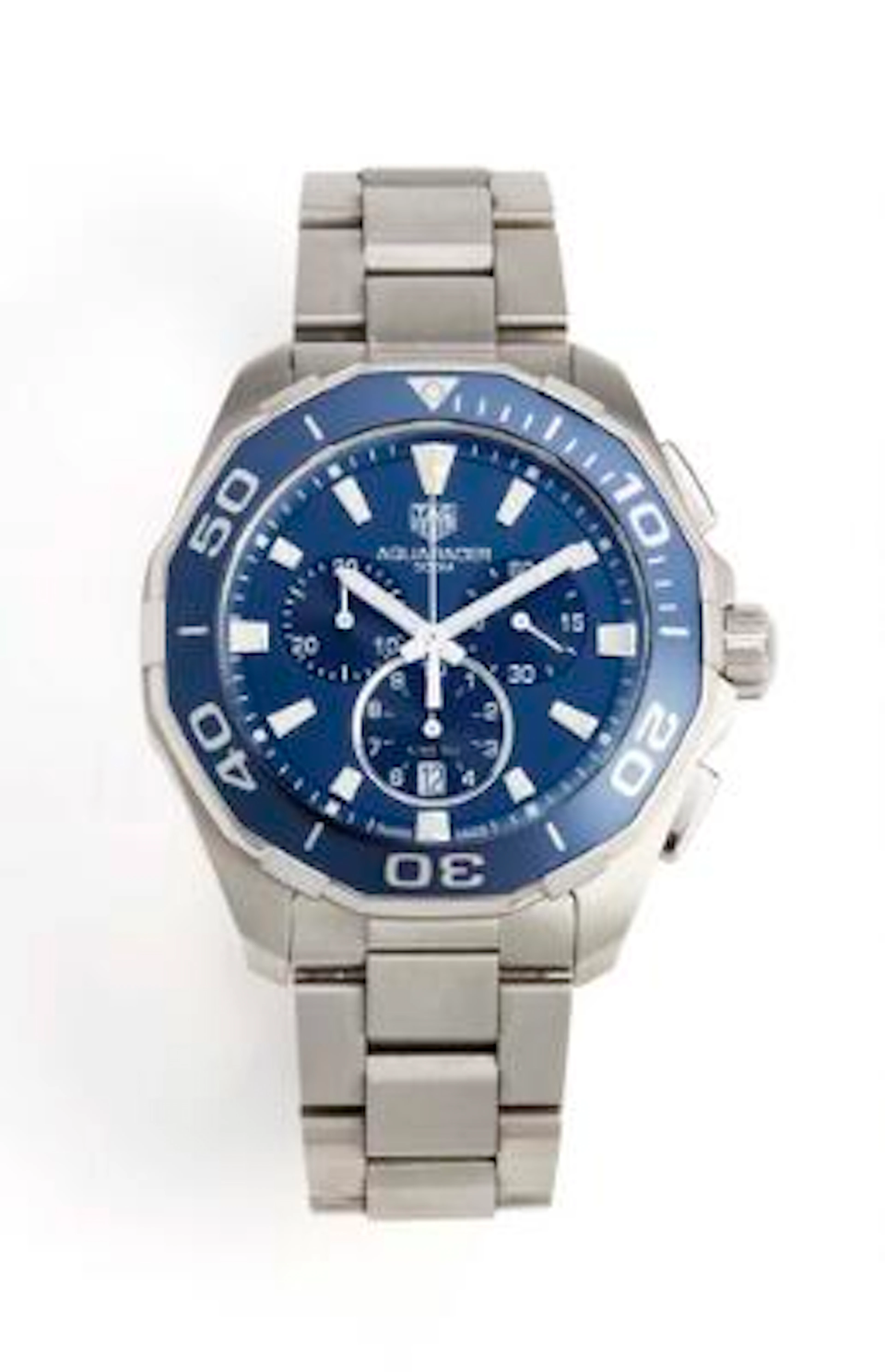 TAG Heuer: Aquaracer 300M of steel, ref. CAY111B. Quartz movement