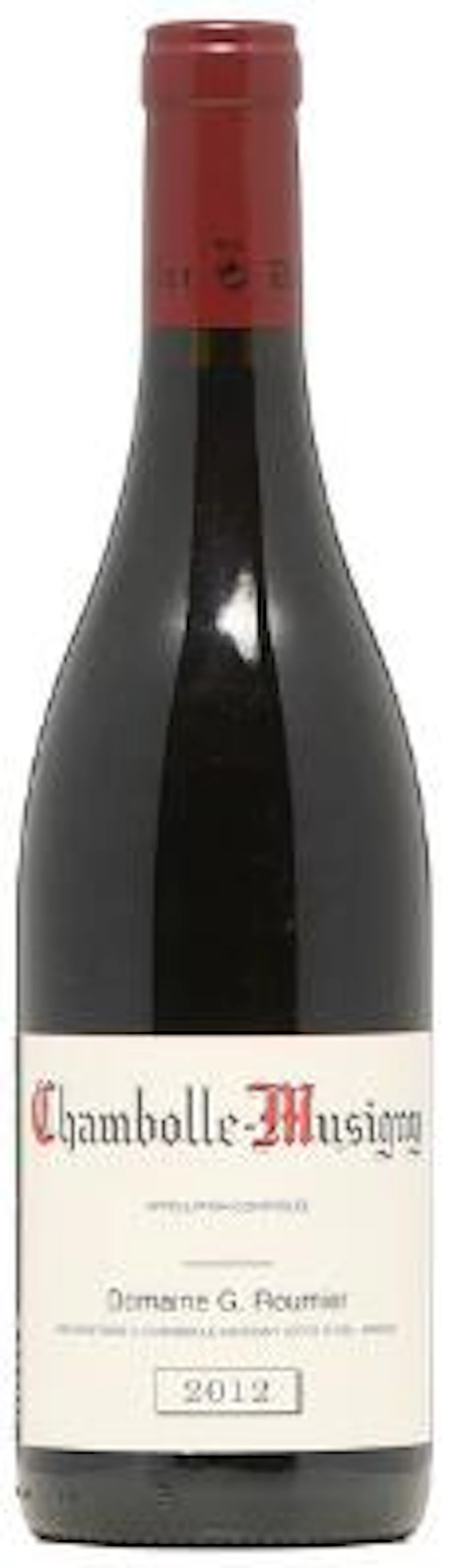 1 bt. Chambolle Musigny, Domaine Georges Roumier 2012 A (hf/in). –