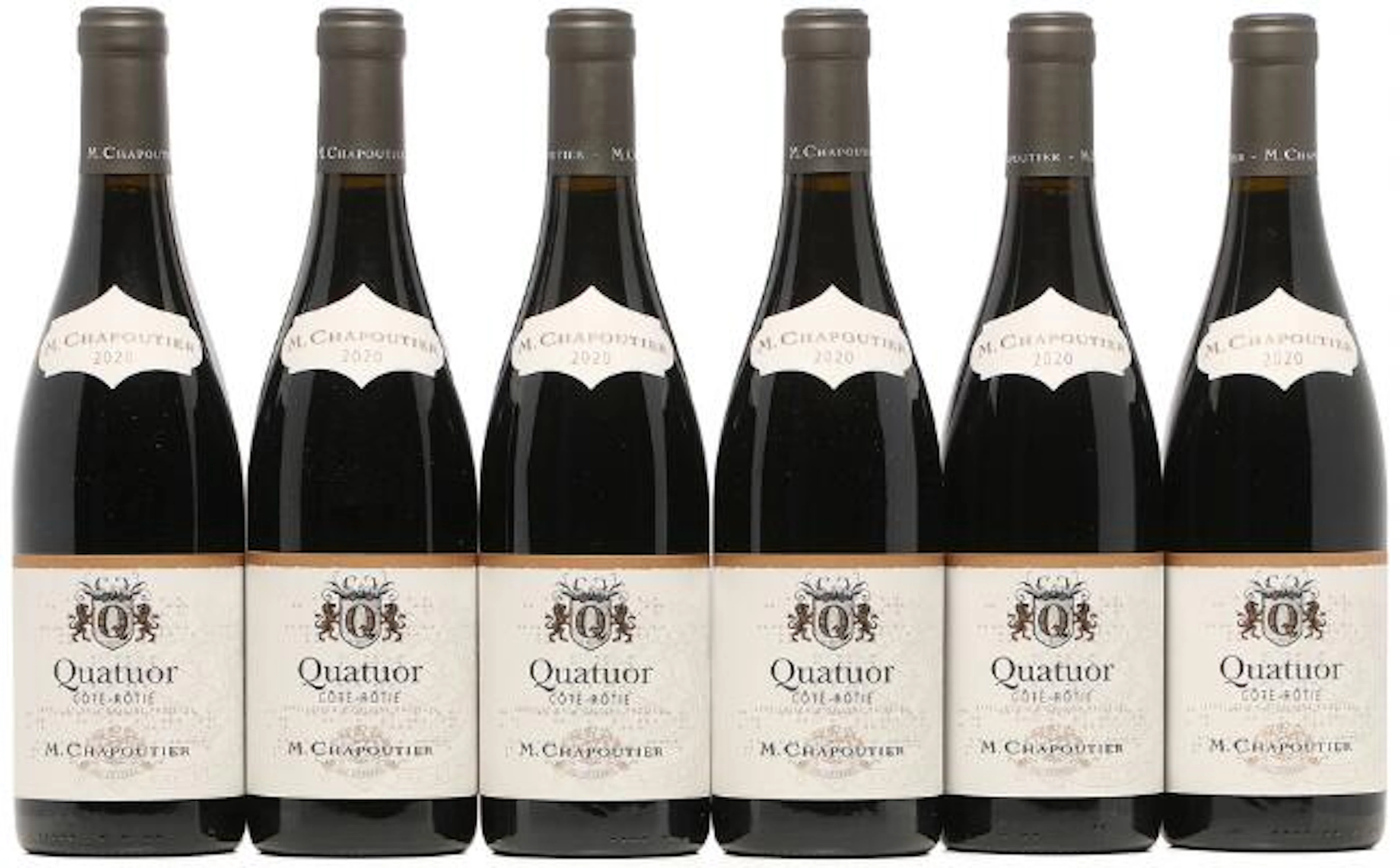 6 bts. Cote Rotie, M. Chapoutier 2020 A (hf/in). Oc. – Bruun Rasmussen