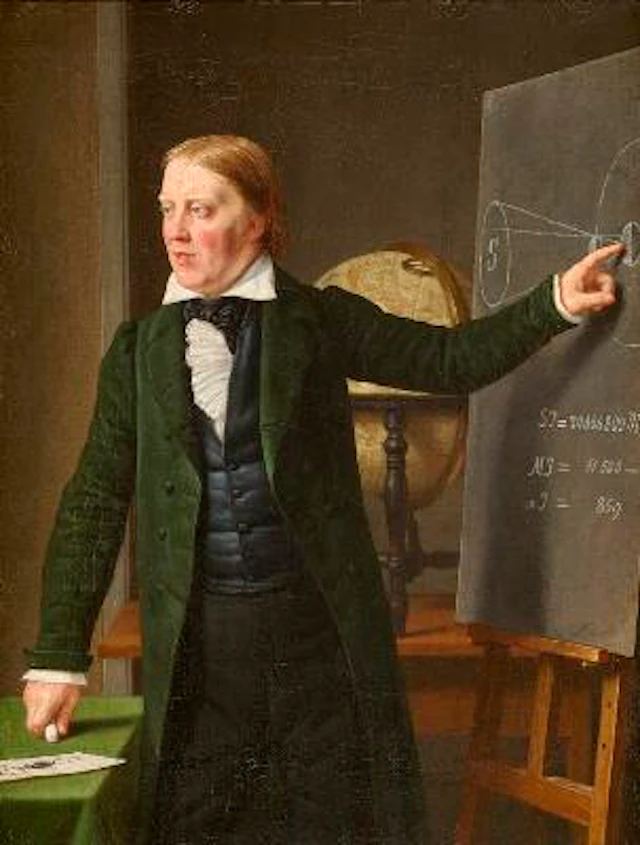C. W. Eckersberg: Portrait of Professor G. F. Ursin. 1836. Unsigned.