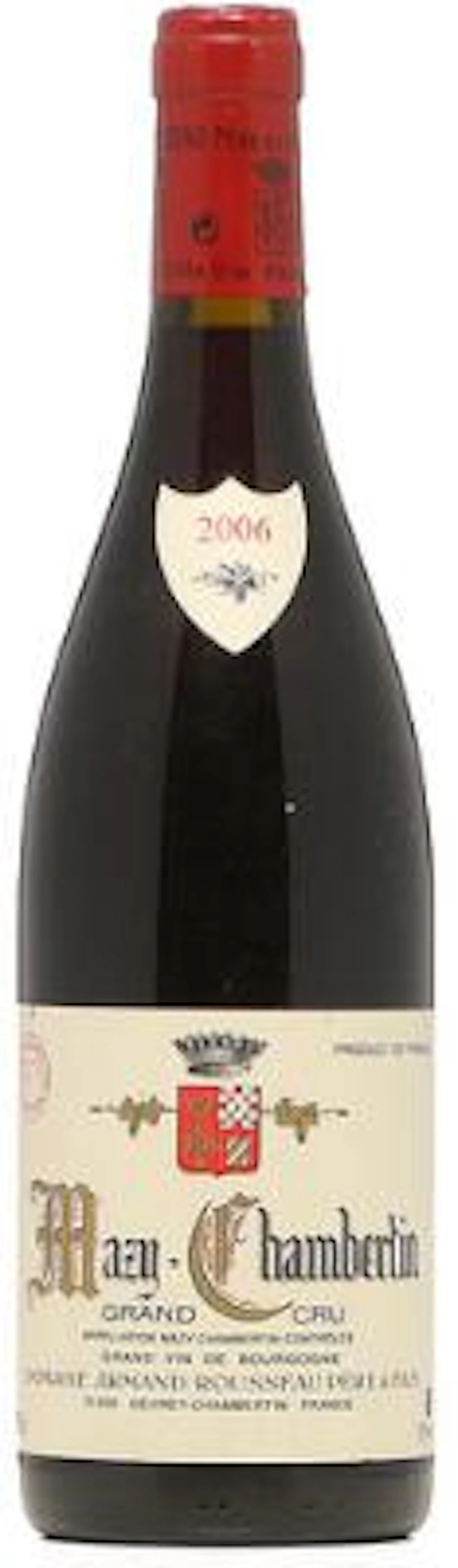 1 bt. Mazy Chambertin Grand Cru, Domaine Armand Rousseau 2006 A (hf/in).