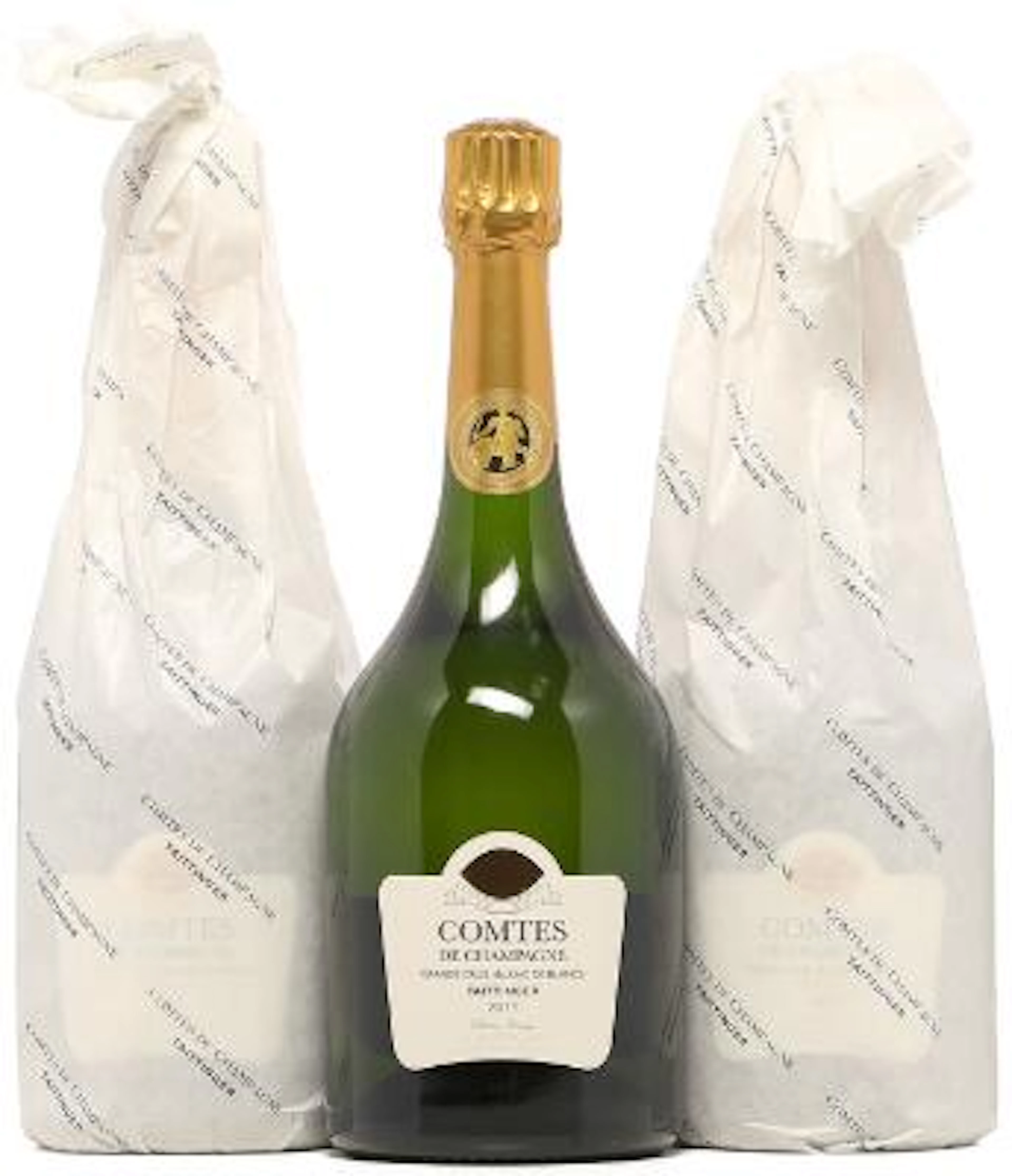 3 bts. Mg. Champagne Blanc de Blancs "Comtes de Champagne", Taittinger
