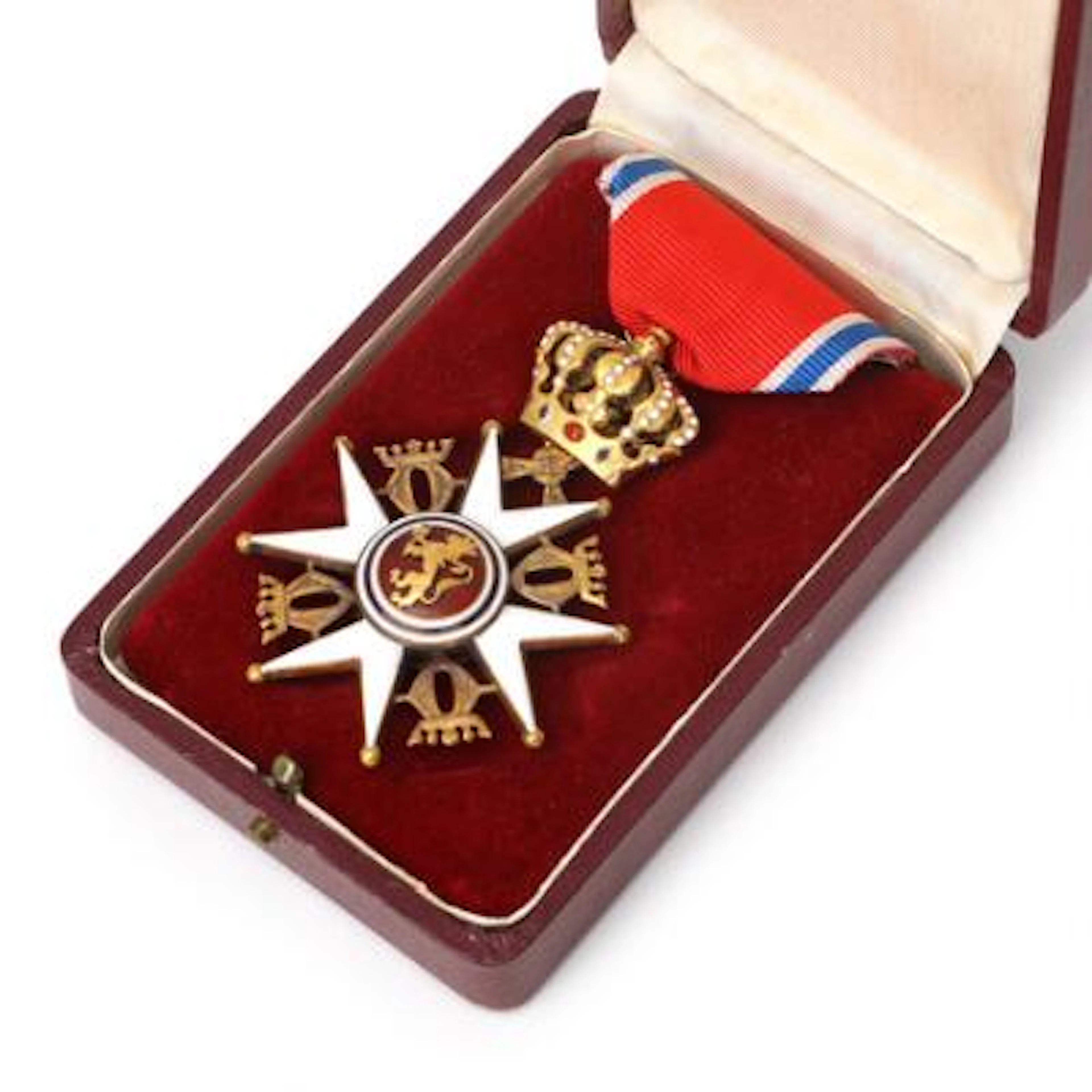Norway, Order of St. Olav, Commander's Badge, 1937 model, by Royal