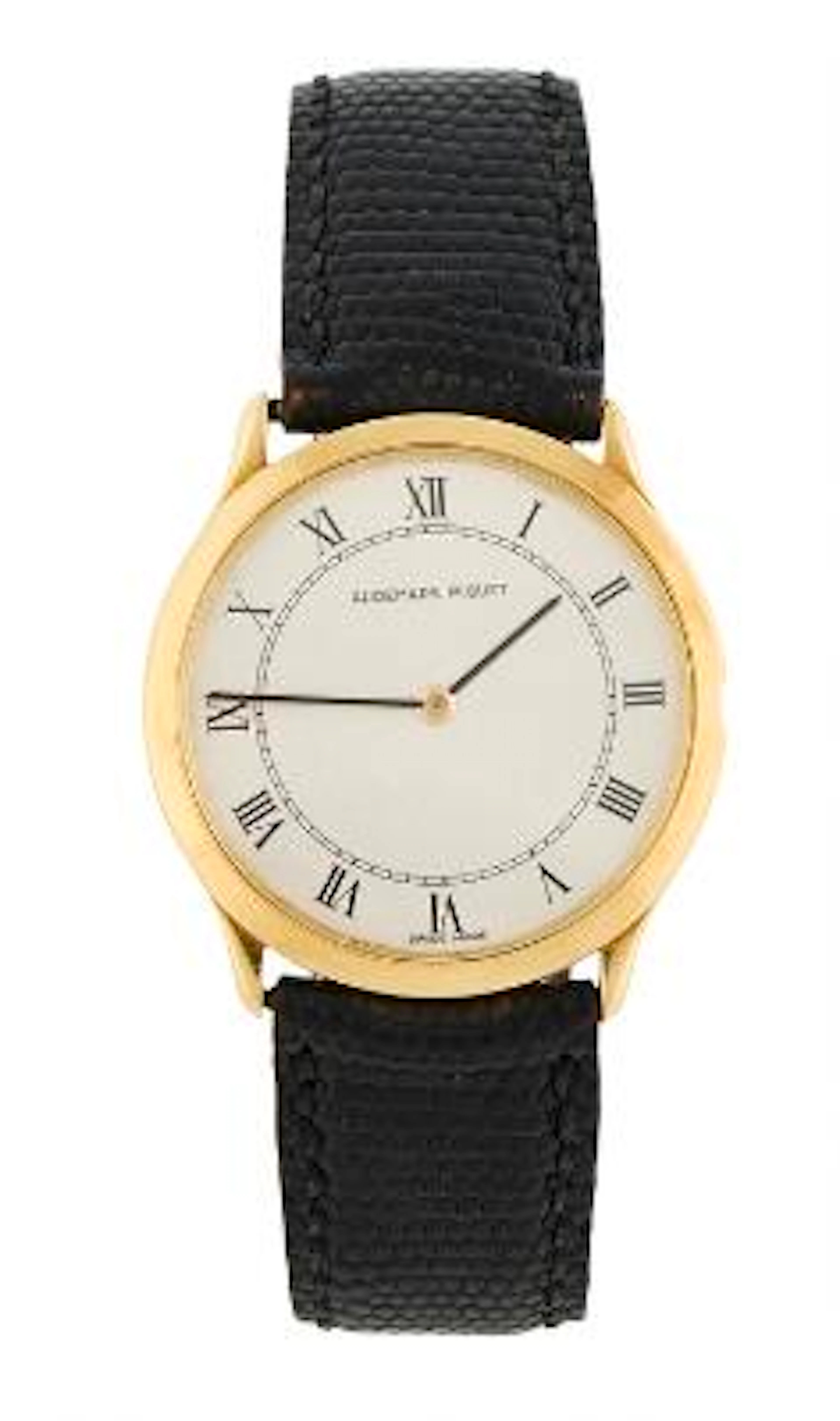 Audemars Piguet: 18k gold. Mechanical movement with manual winding