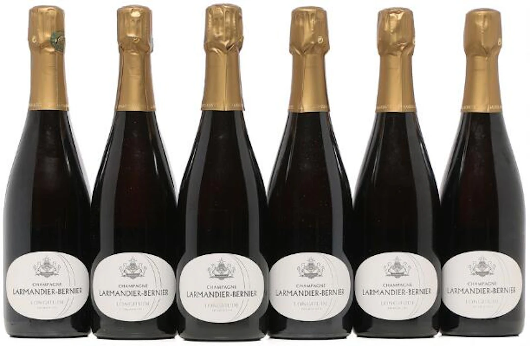 6 bts. Champagne "Longitude" Extra Brut, 1. Cru, Blanc de Blancs