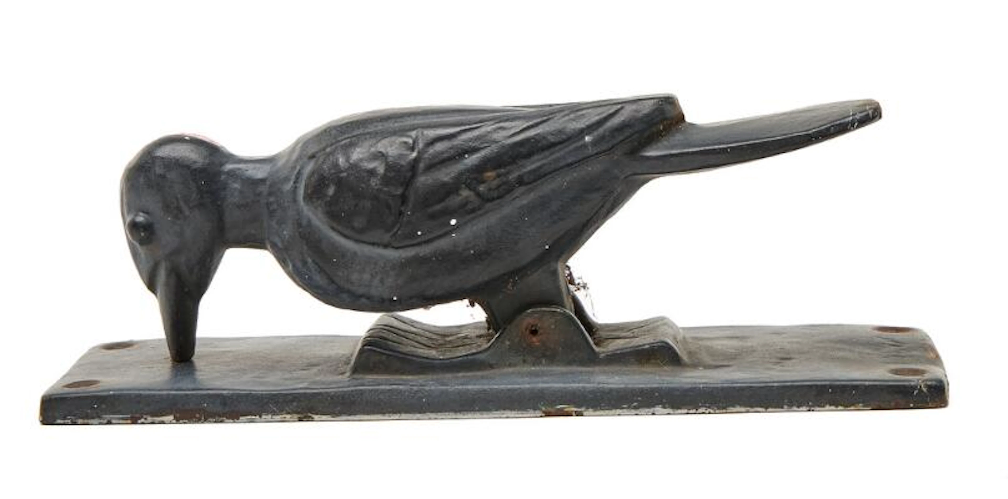 Gunnar Westman: "Spætten” (The Woodpecker). Partly red-painted cast