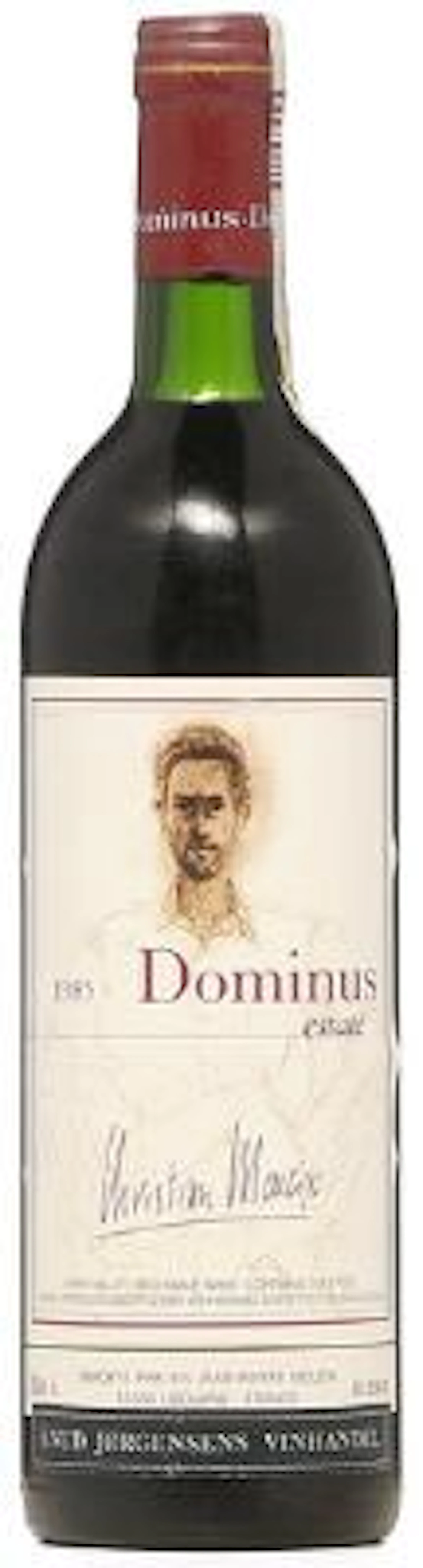 1 bt. Dominus Estate, Christian Moueix, Napa Valley 1985 A-A/B (bn).