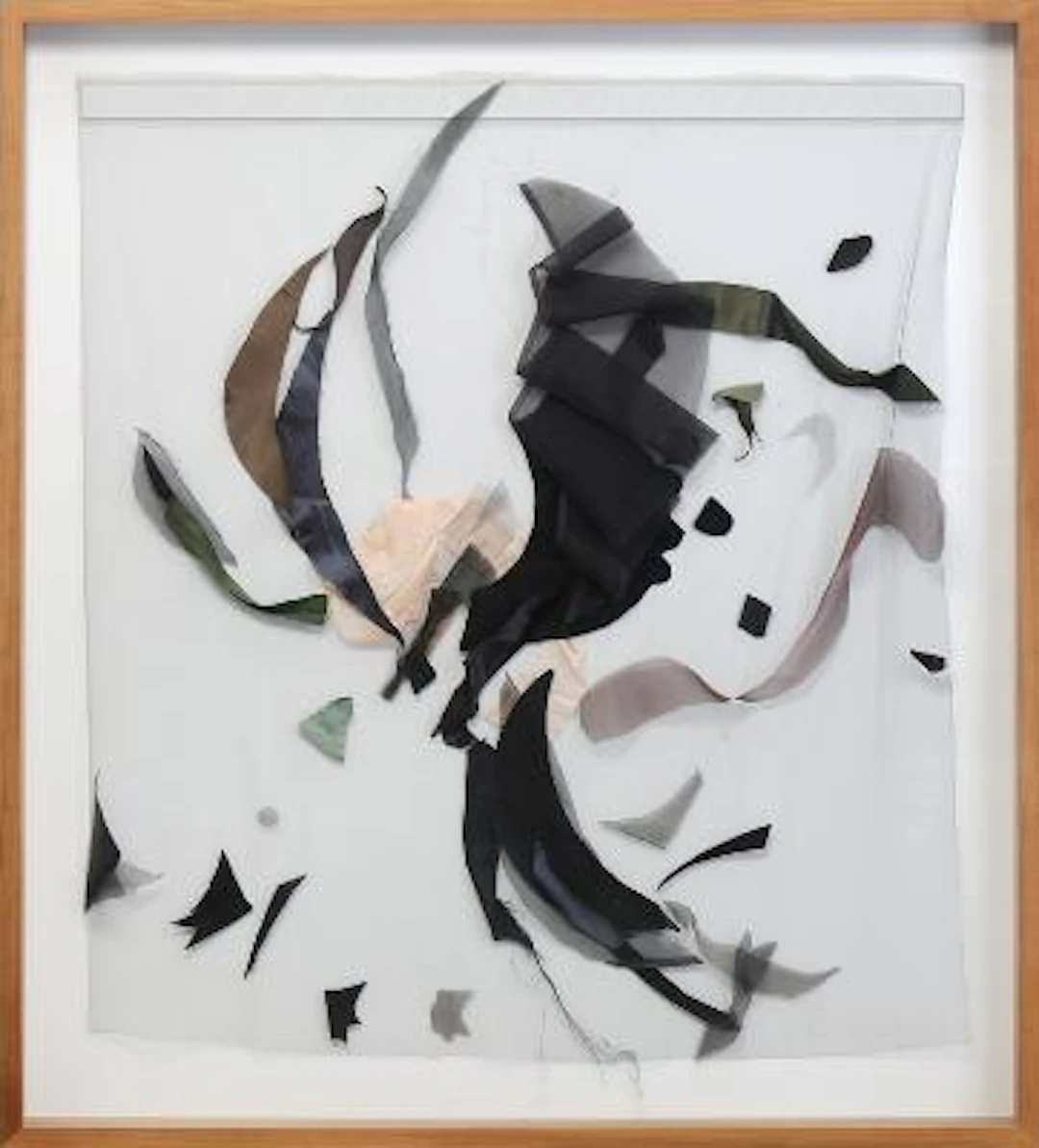 Pernille Egeskov: Secret 05". Signed and titled on the reverse. Textile