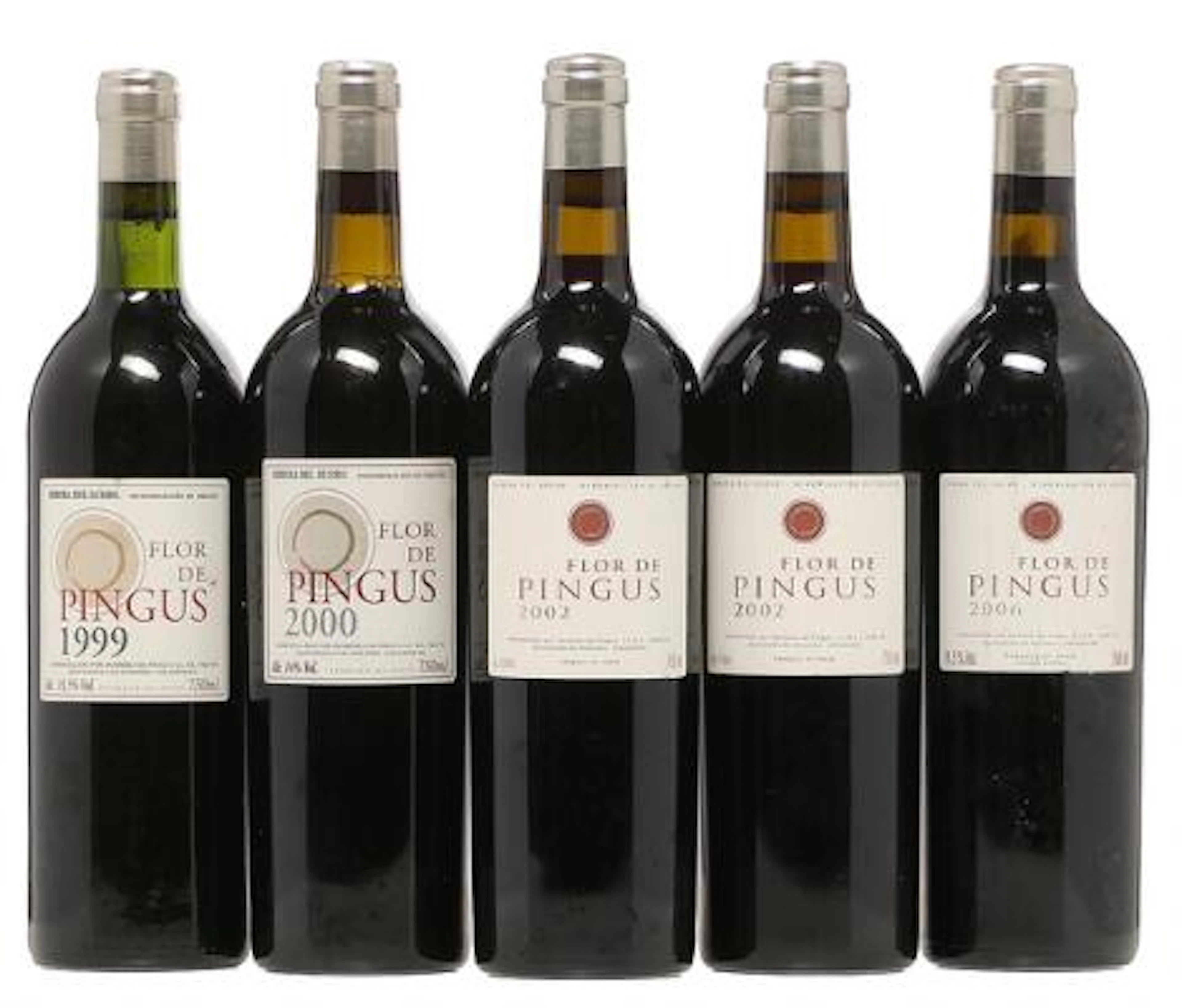 1 bt. Flor De Pingus, Dominio de Pingus, Ribera Del Duero 1999 etc.