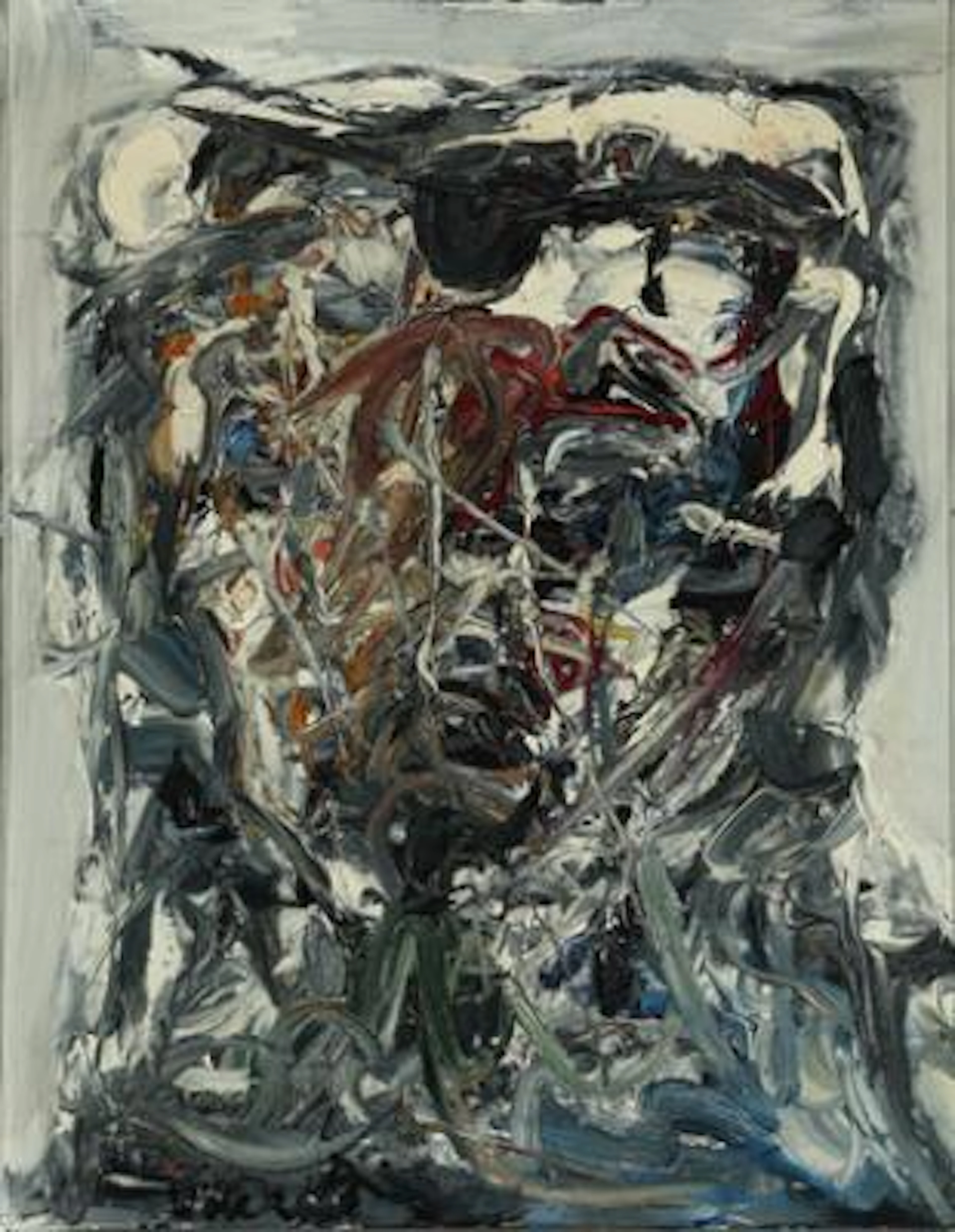 Preben Wölck: "Andrea". Signed Wölck 1963. Oil on canvas. 73 x 60