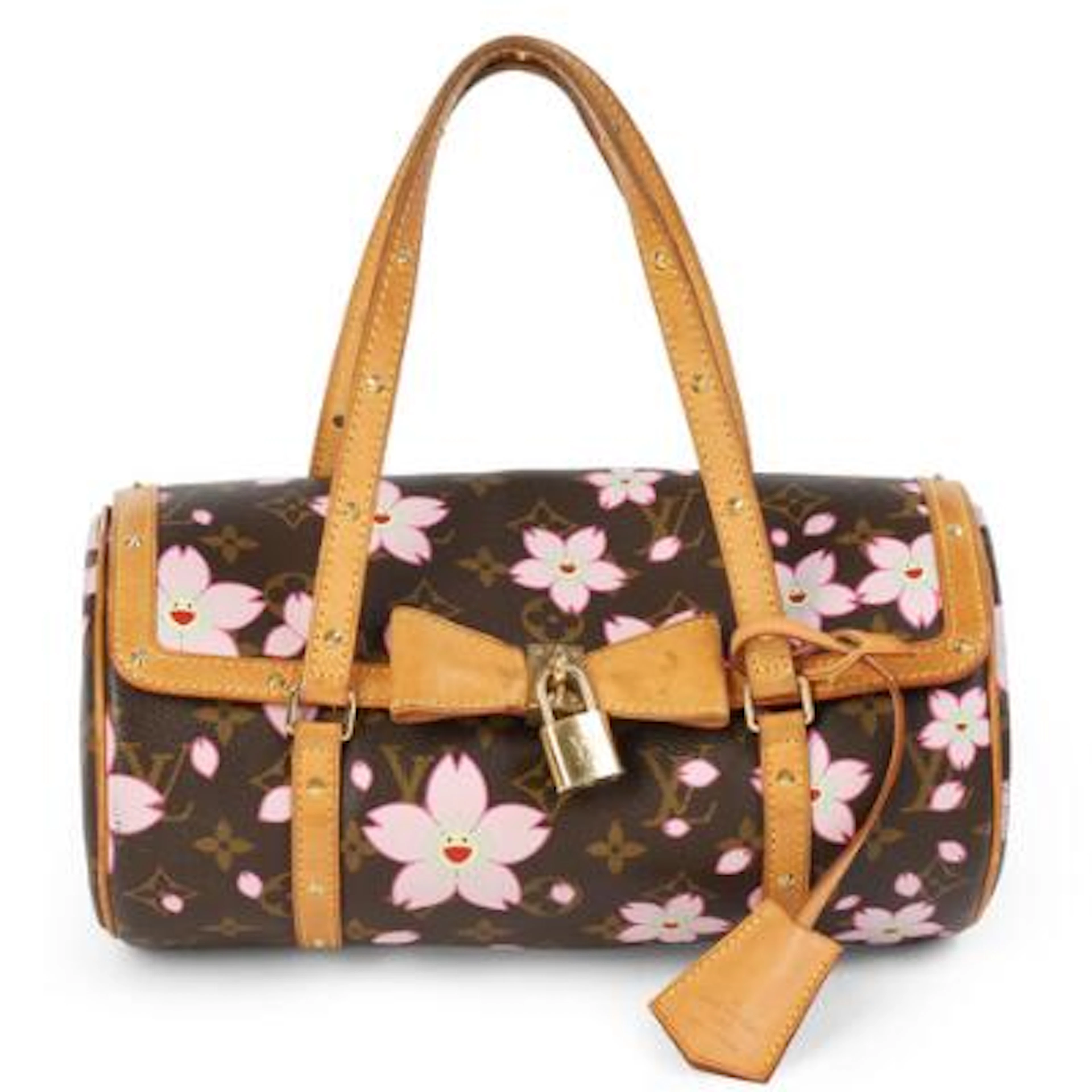 Louis Vuitton: x Takashi Murakami "Papillon Brown Monogram Cherry