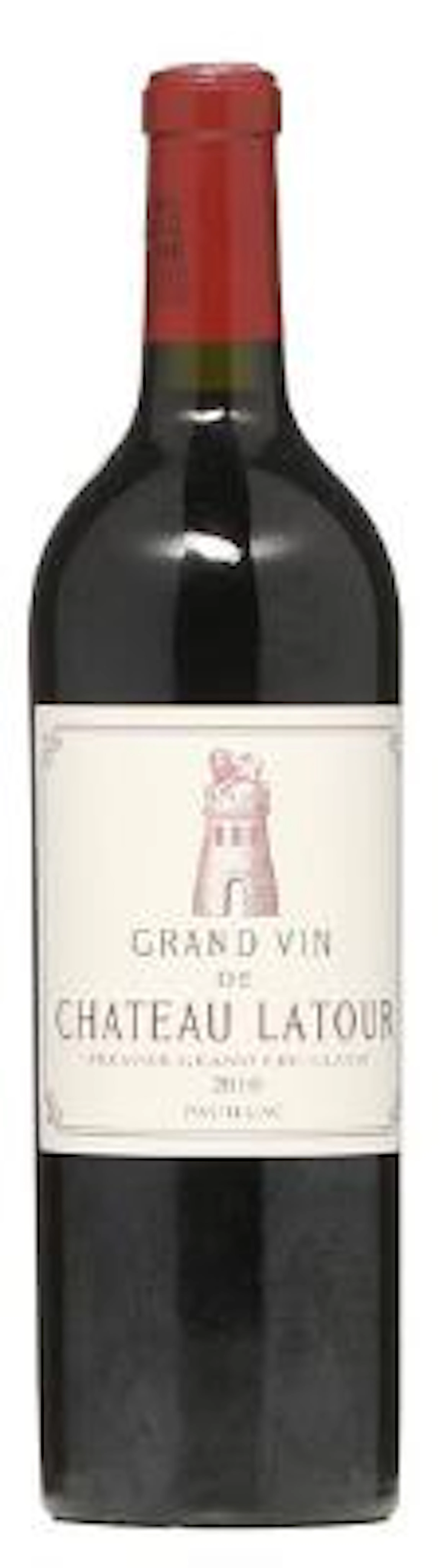 1 bt. Château Latour, Pauillac. 1. Cru Classé 2010 A (hf/in). – Bruun