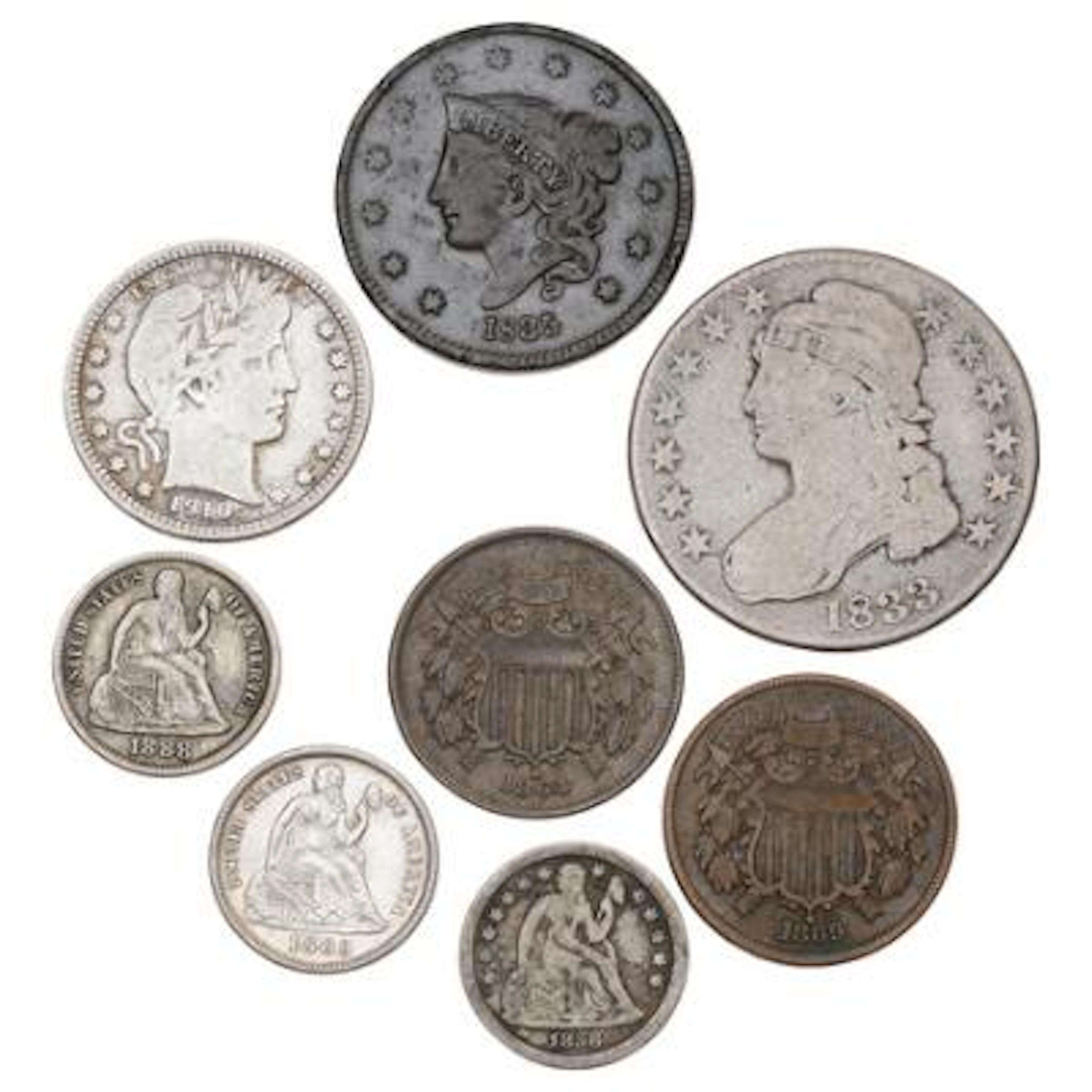 USA, collection of coins, in total 75 pcs – Bruun Rasmussen Auctioneers