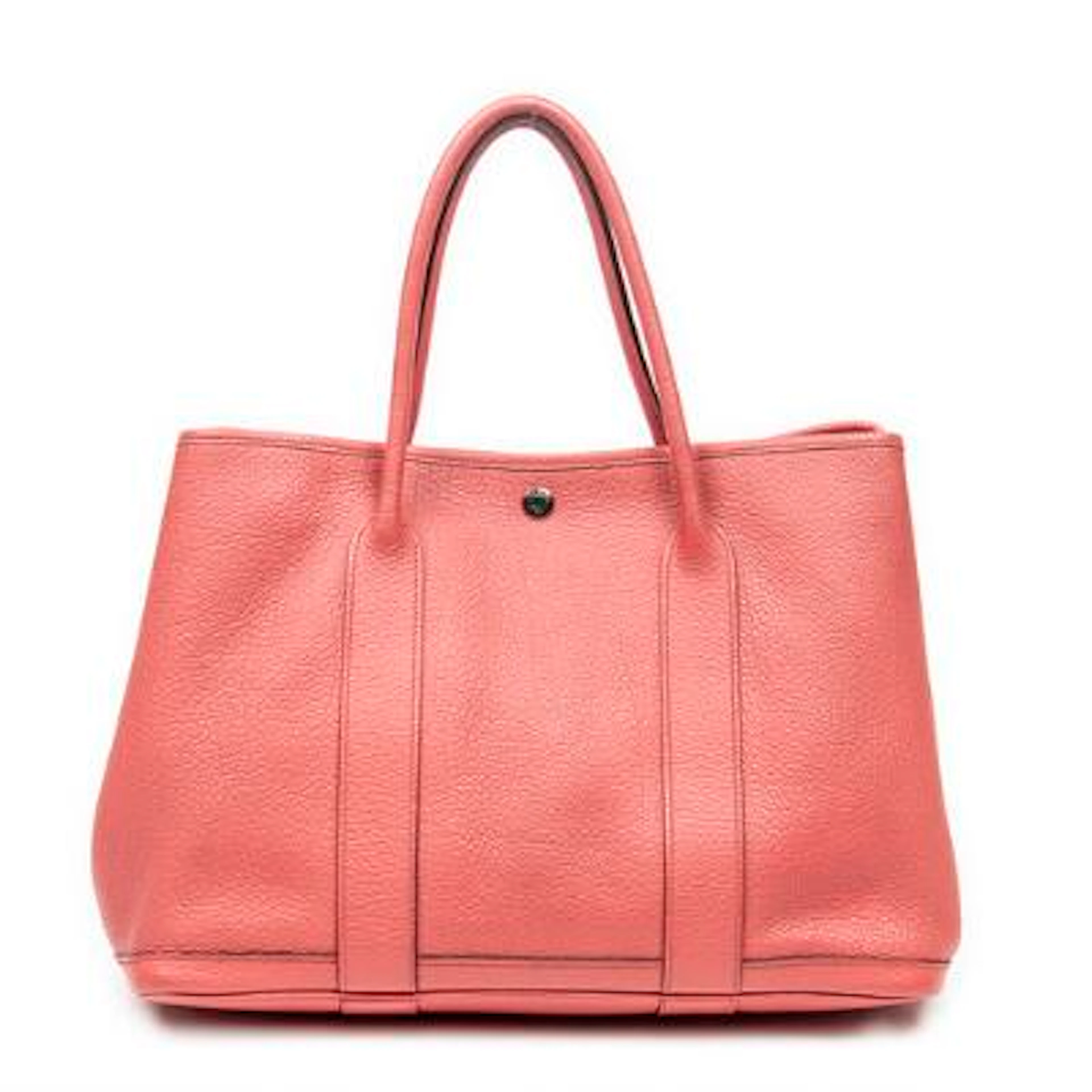 Hermès: A "Garden Party" bag in Negonda-leather in the colour "Rose