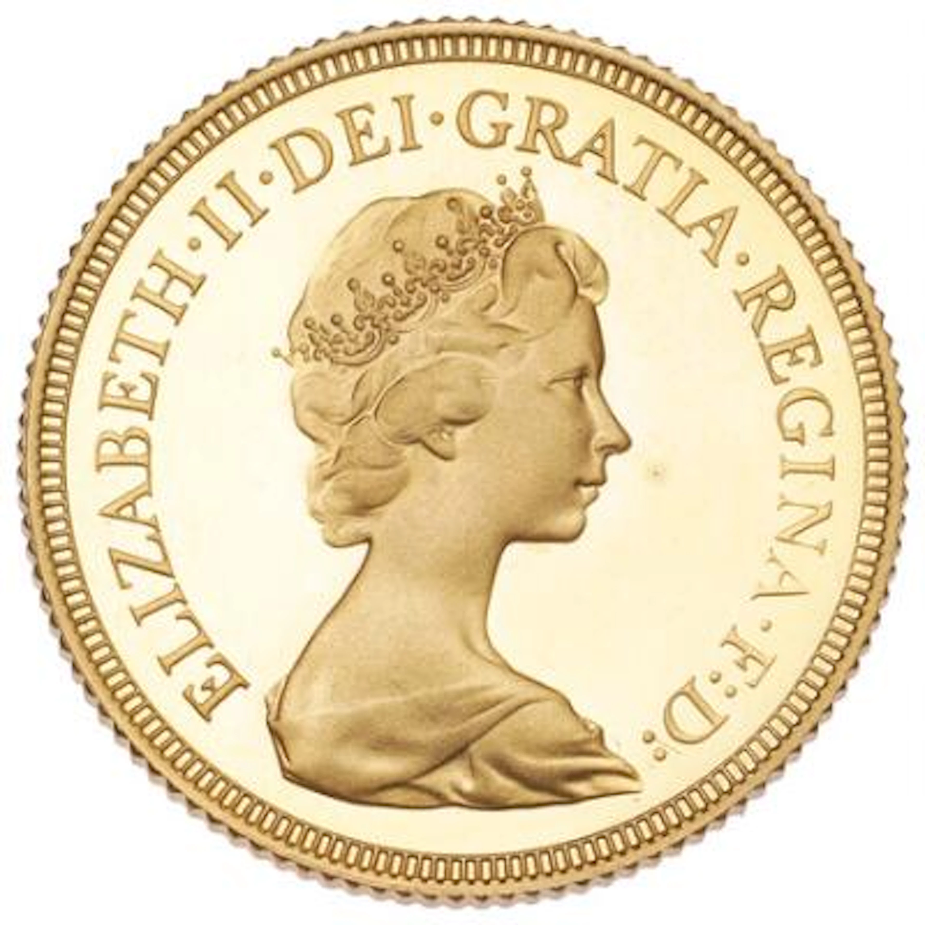 England, Elizabeth II, 1952-2022, Sovereign 1980, KM 919, F 418 –