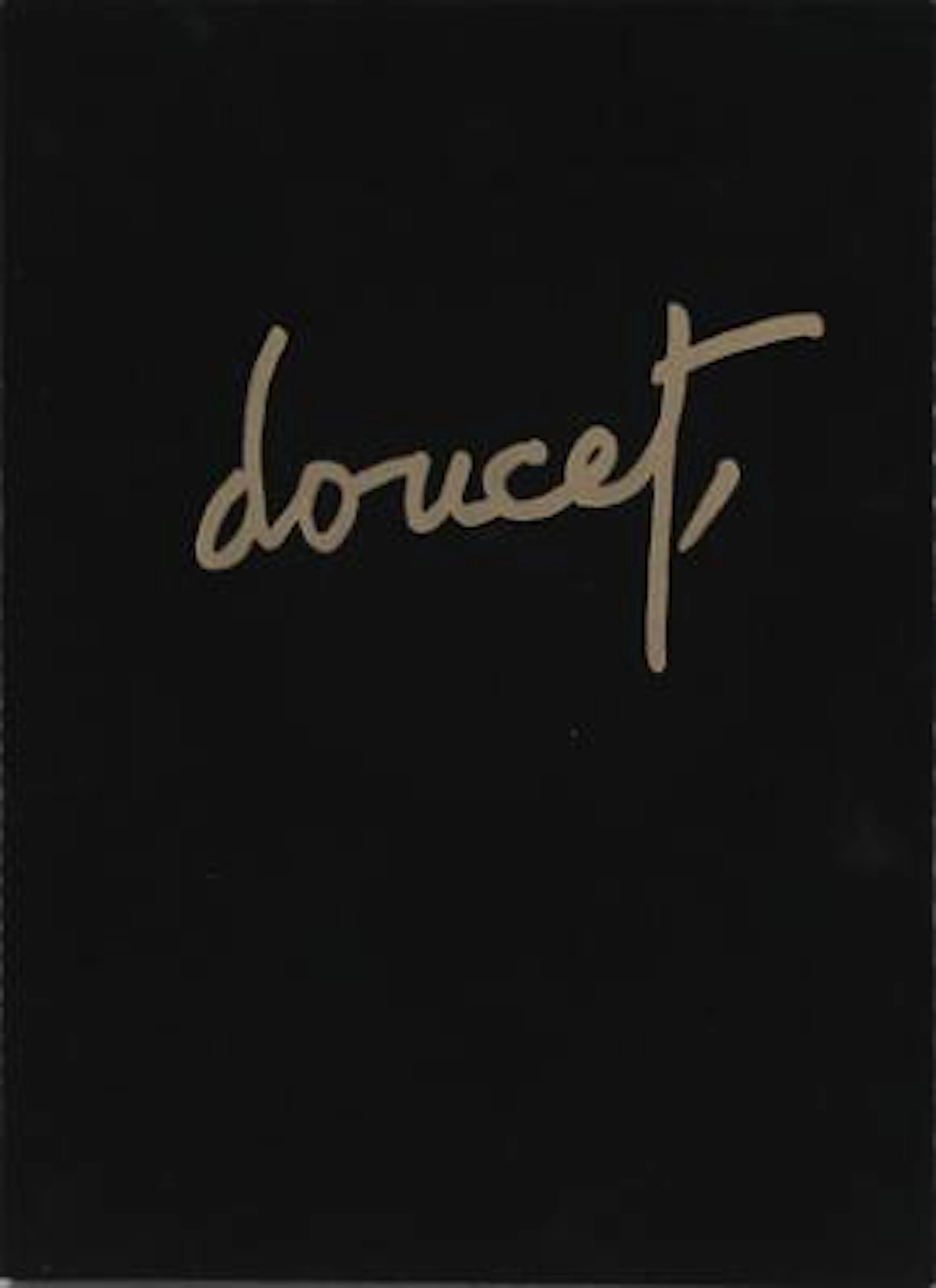 Jacques Doucet: “Traces du Quotidien”. Portfolio with three lithographs