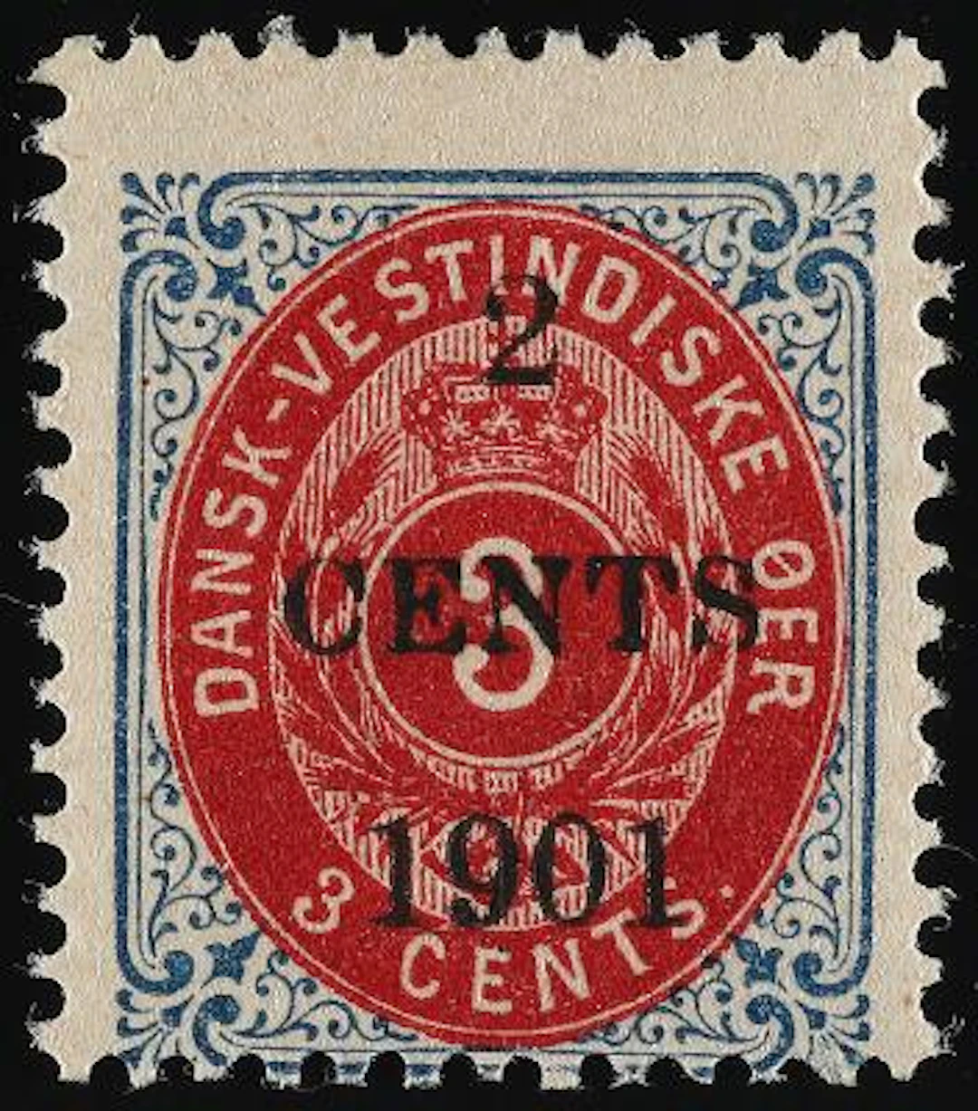 1902. Local Overprint, 2/3 cents. Overprint "1901" (large figures).