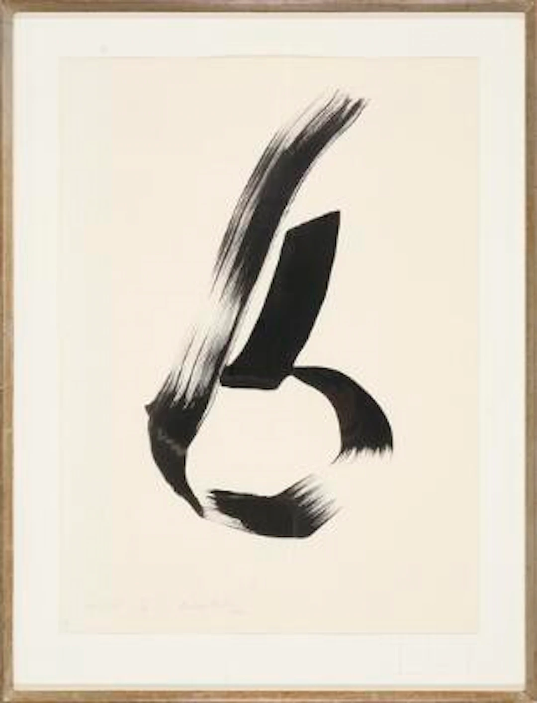 Richard Mortensen: Untitled. Signed Richard Mortenzen, 28-I-80. This