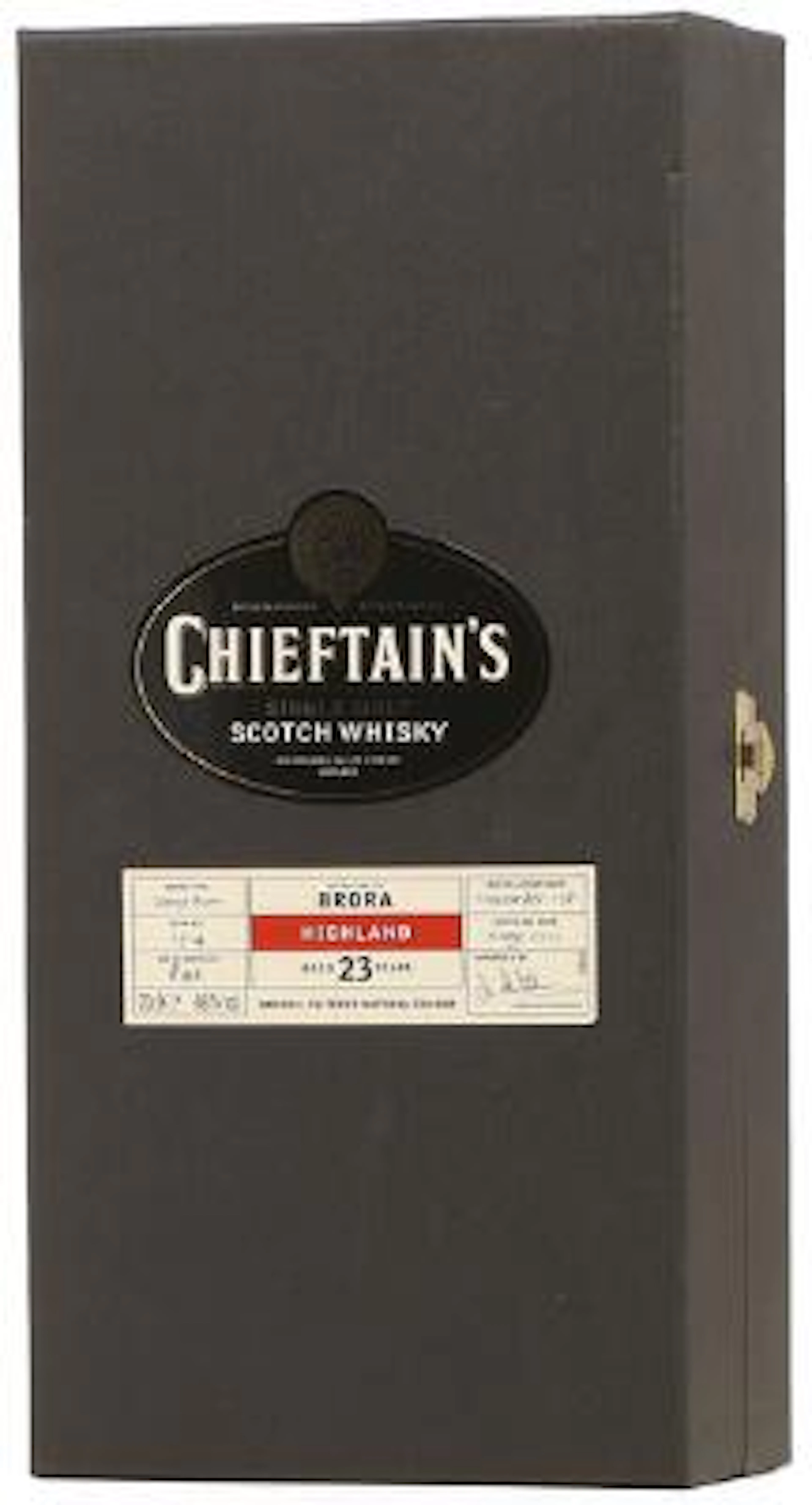 1 bt. Brora, Chieftain's, Highland, Single Malt Scotch Whisky Owc.