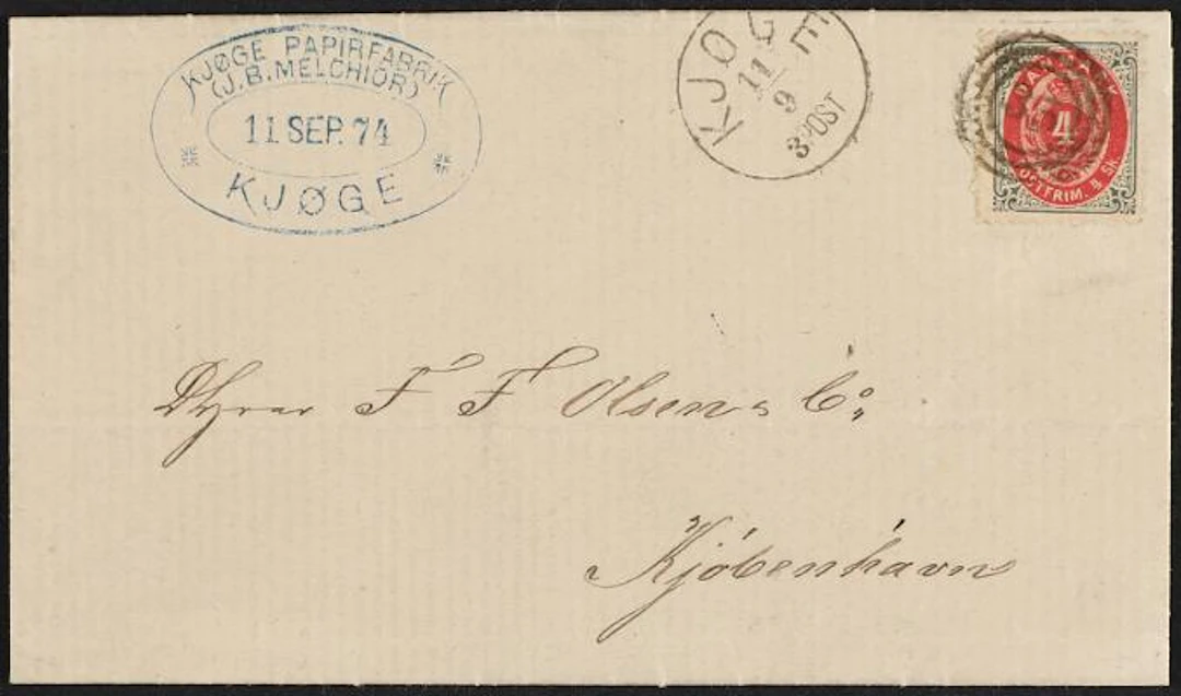 1870. 4 sk. 11.print, pos. A77 with INVERTED FRAME on beautiful small