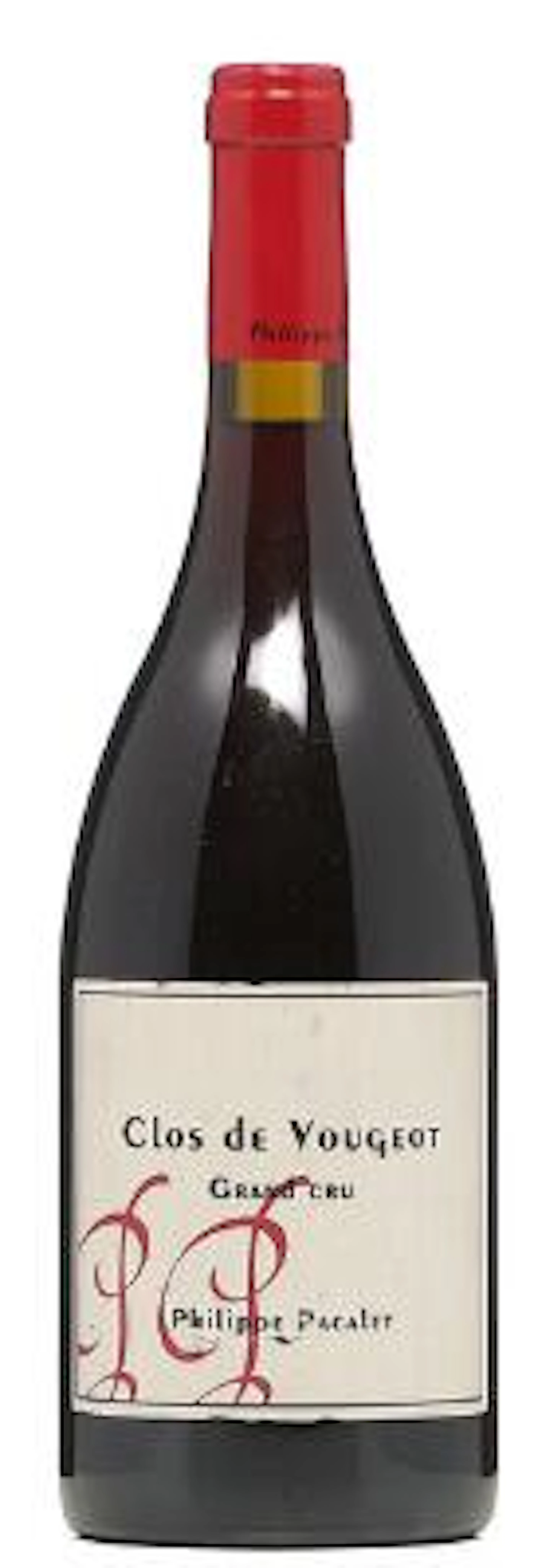 1 bt. Clos Vougeot Grand Cru, Philippe Pacalet 2014 A (hf/in). – Bruun