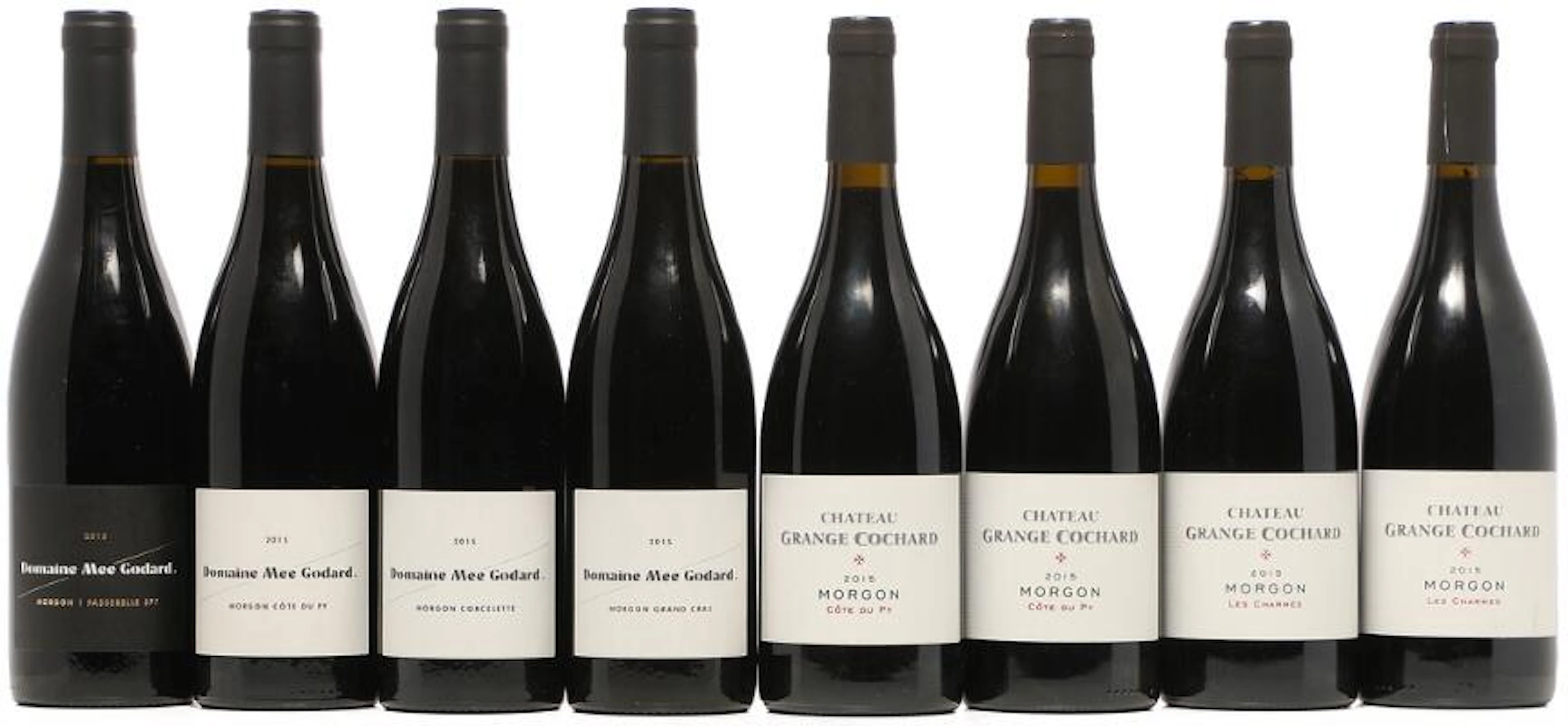 1 bt. Morgon "Passerelle 577" Domaine Mee Godard 2015 A (hf/in). etc.
